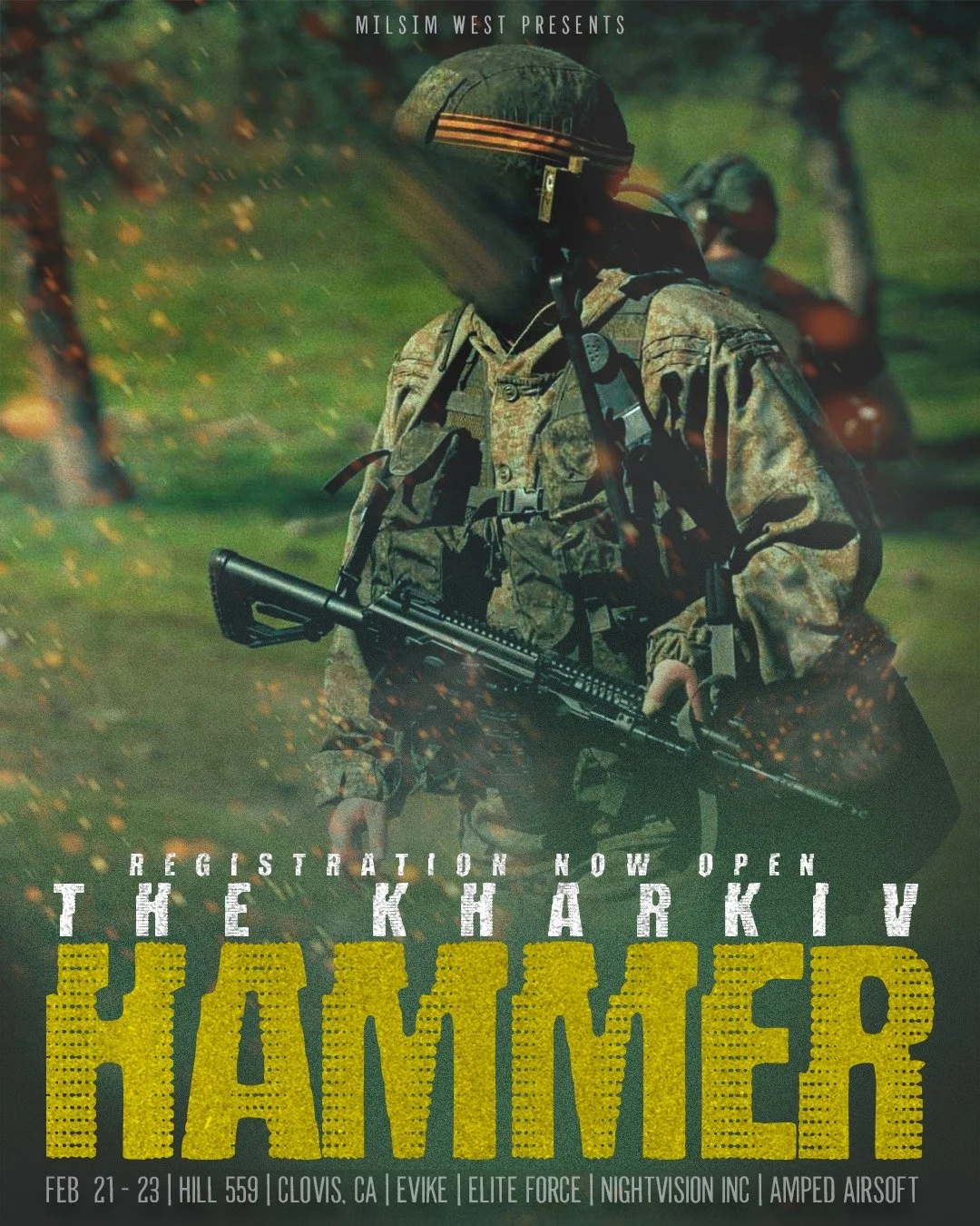 Registration for THE KHARKIV HAMMER is now open! Hit the link in the bio to snag that early pricing tier. 

As one of our consistently coldest and wettest events, you'll want to make sure your snivel gear and layers are squared away well in advance. 