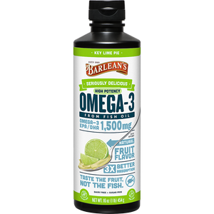 Unlock the Power of Omega-3 with Barlean's Fish Omega Swirl Key Lime