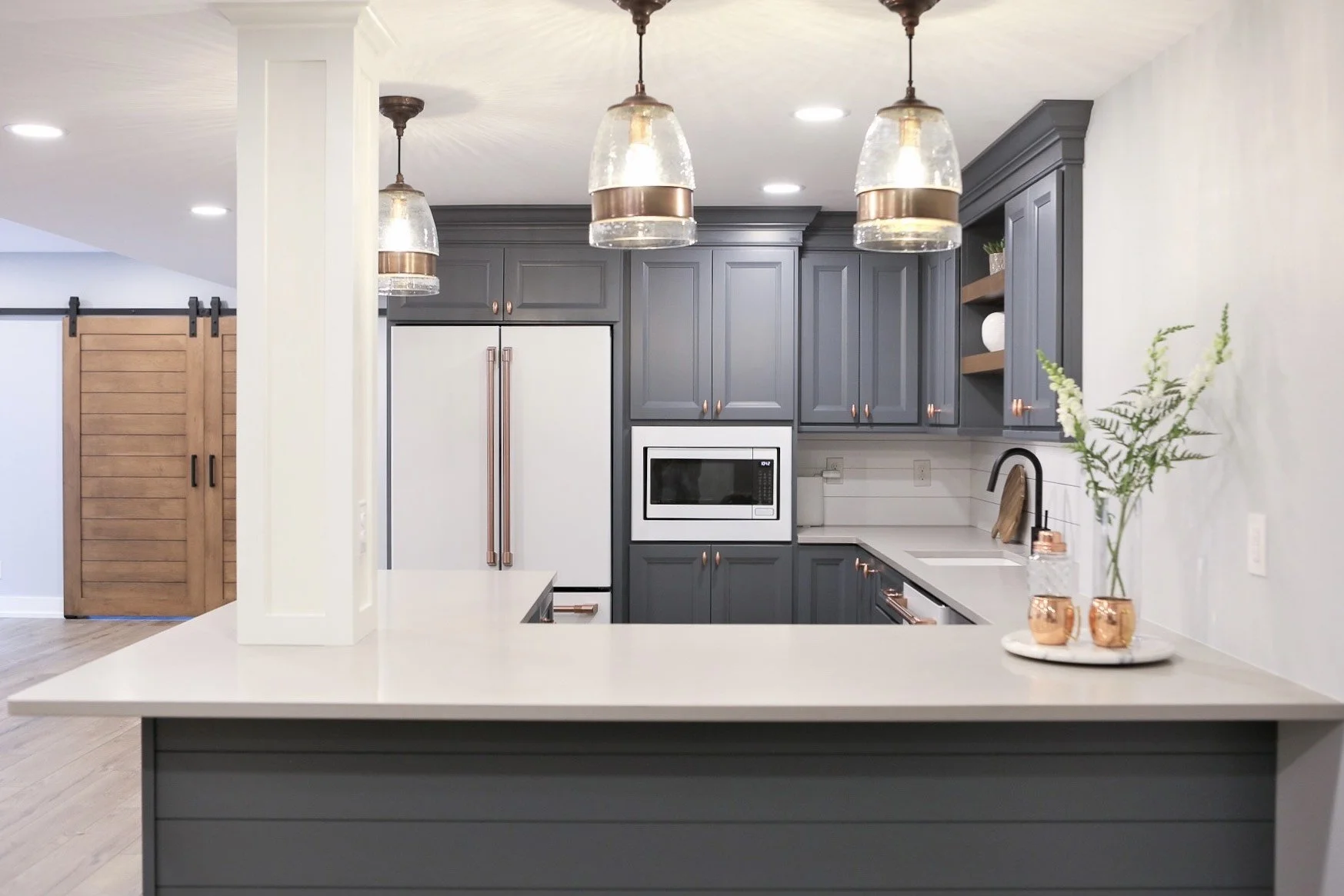 Lower Level Kitchens — Mallory Hoggard Interiors