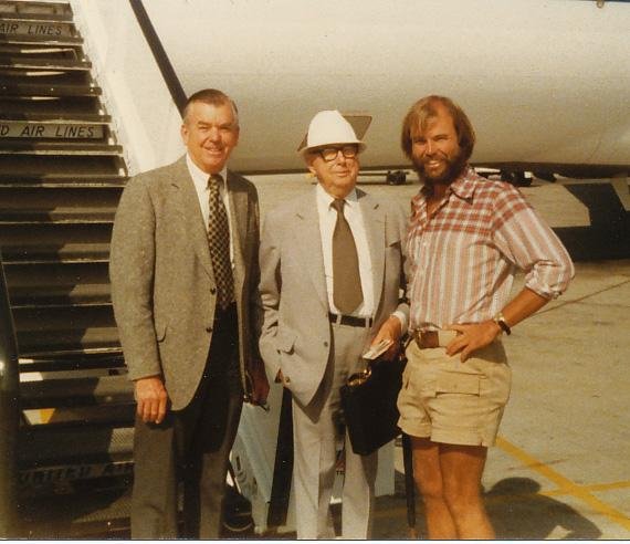 Three of the four generations, 1978