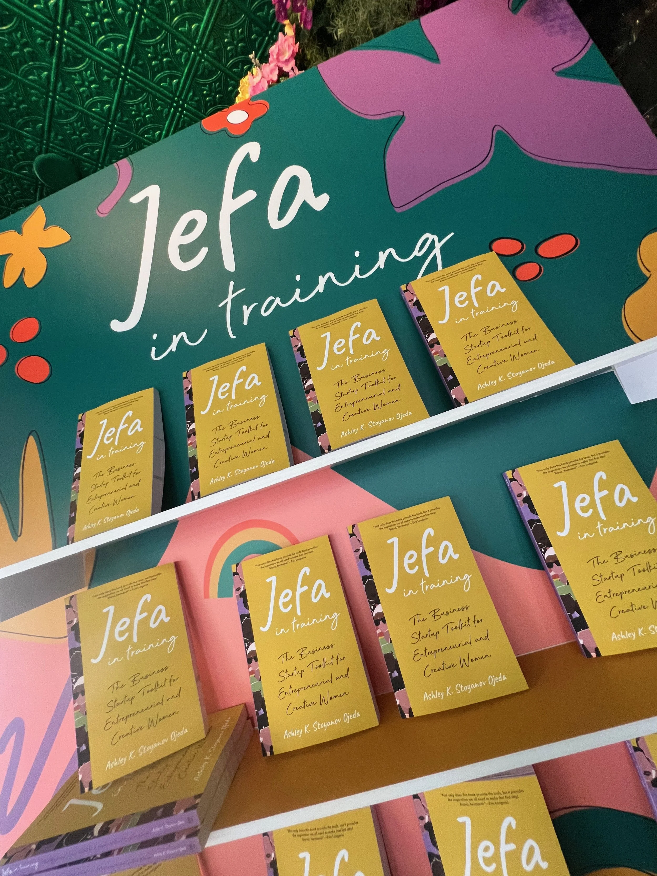 La Jefa in training Book Tour