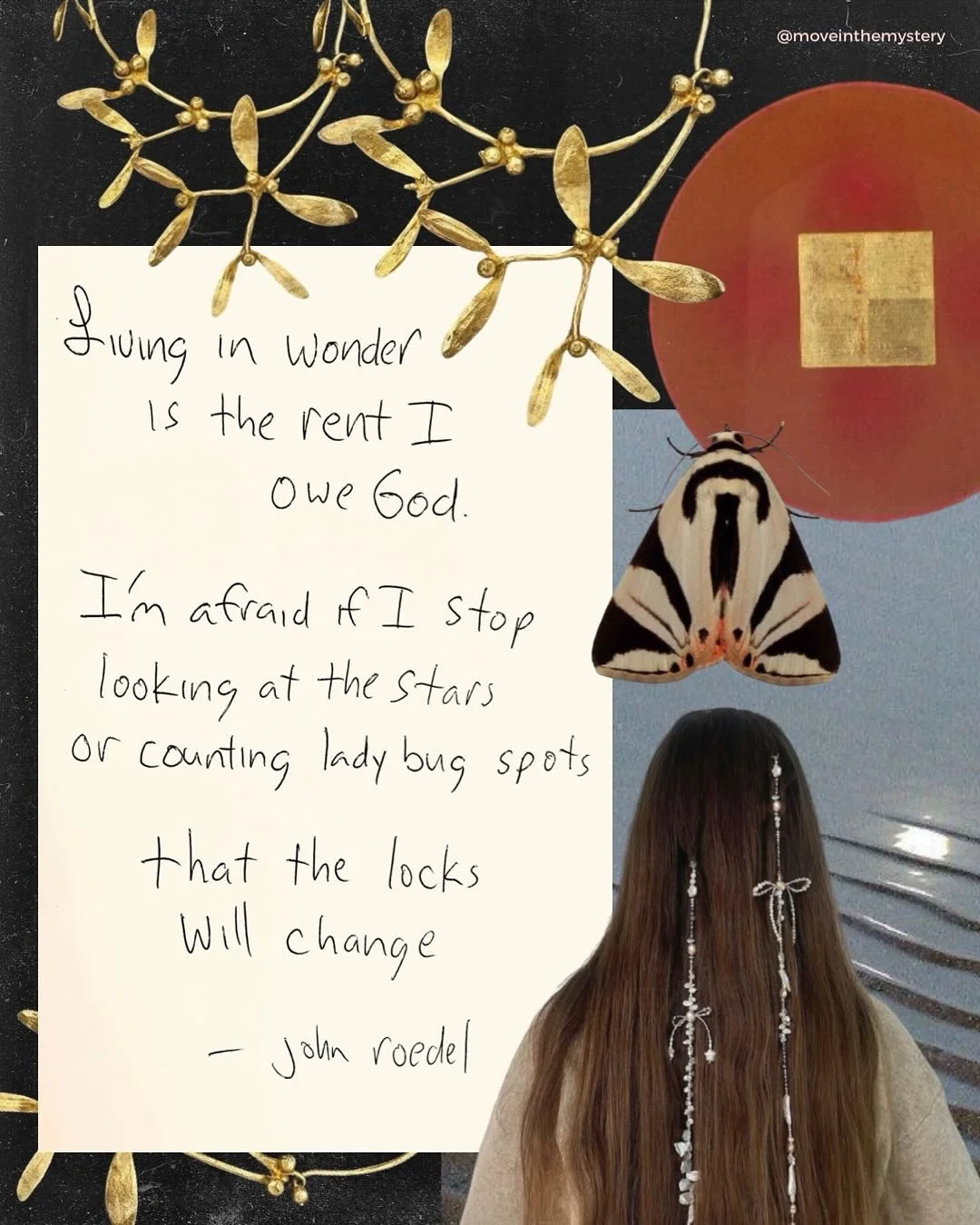 Current mood = messy + surrendered

Making lil collages and gathering memes to soothe
my tired heart. 

🦋

Also wanted to share a lil bit about CHURCH of the MYSTERY coming up later this month.

This is a deeper Latihan for the devoted. It&rsquo;s f