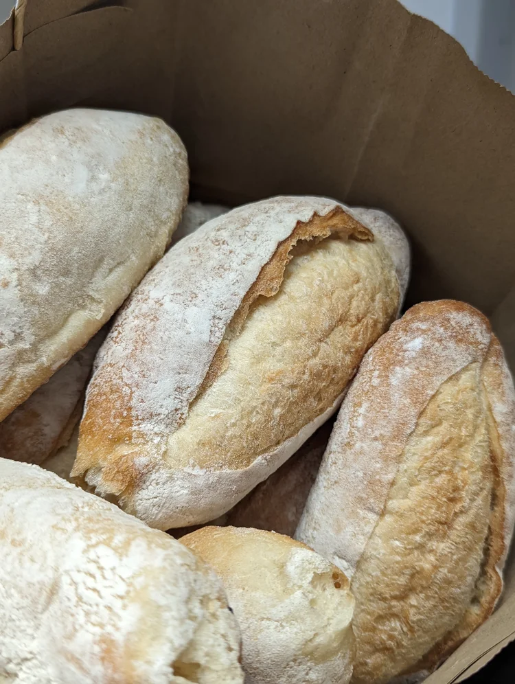 Artisan sandwich and panini from Montesano Market deli