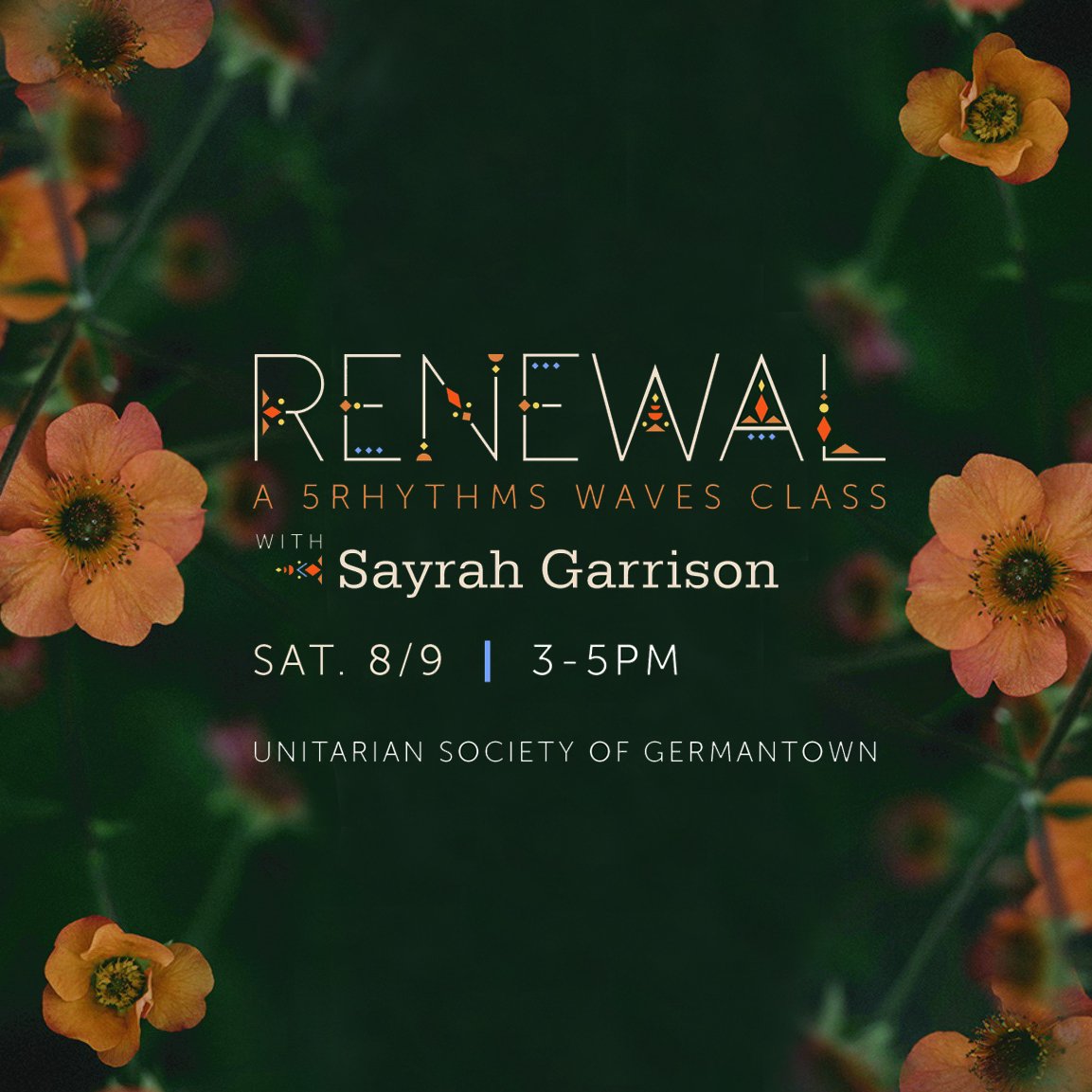 RENEWAL: A 5Rhythms Waves Class