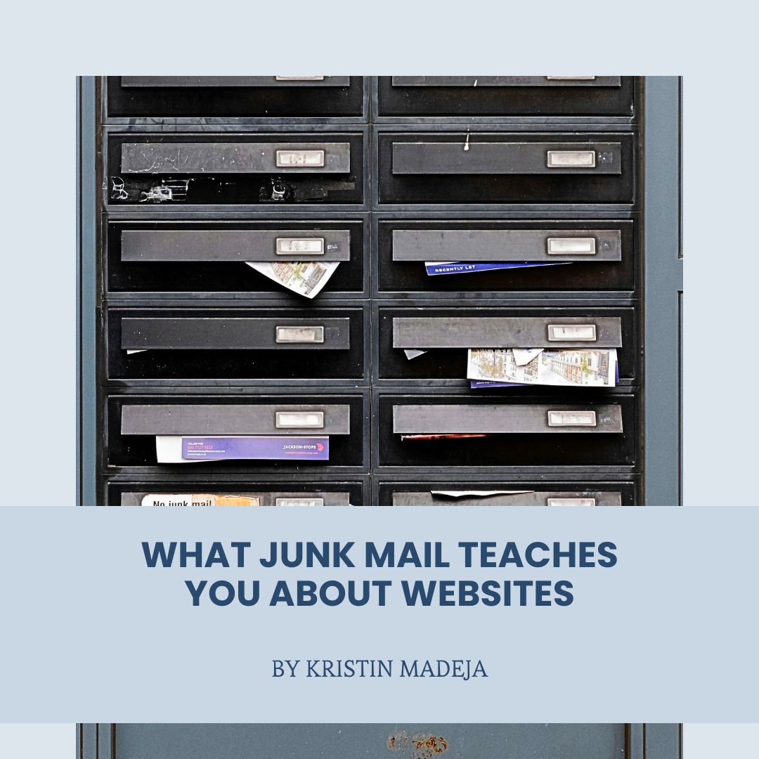 What Thought Leaders Can Learn from Junk Mail About Clearer Websites