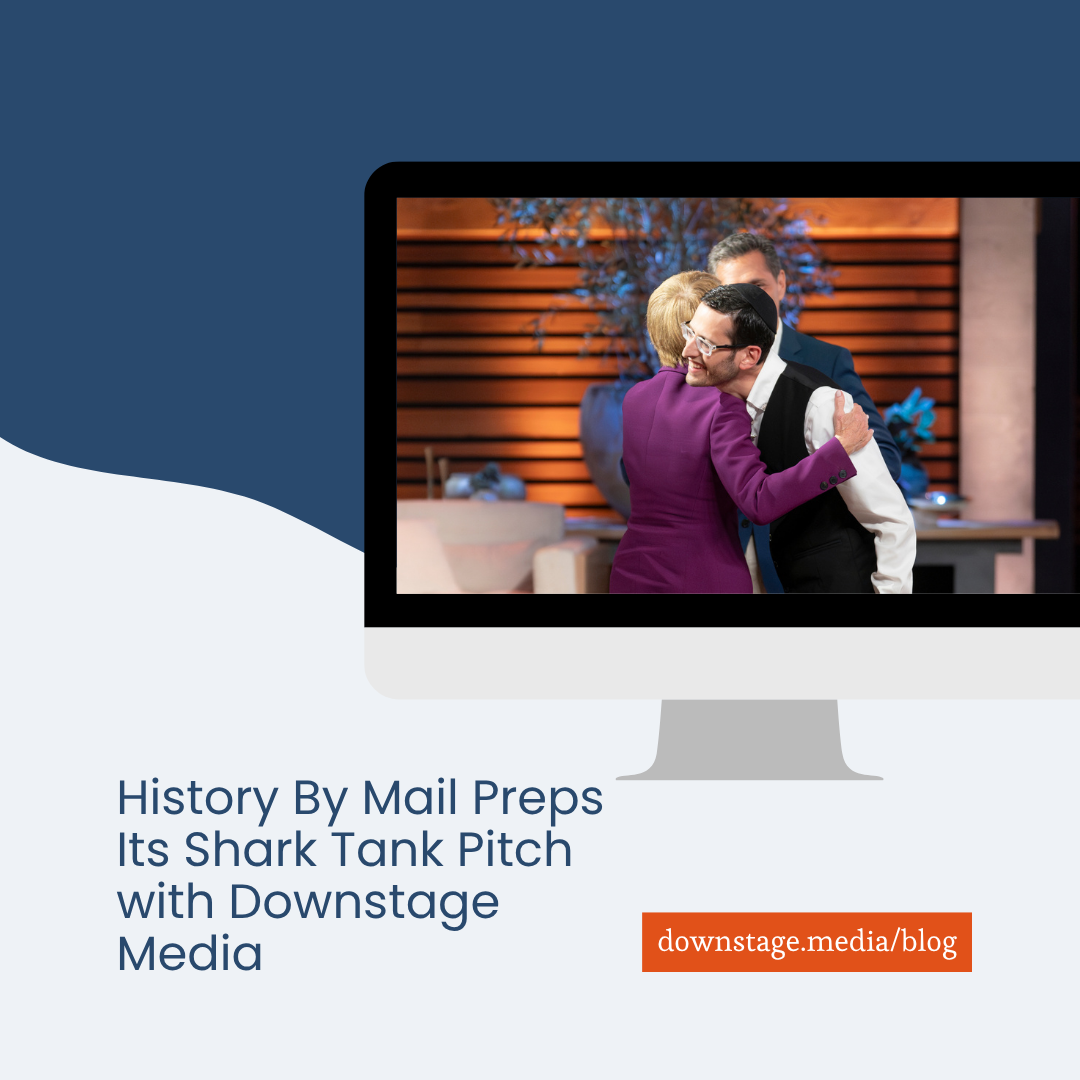 History By Mail Preps Its Shark Tank Pitch with Downstage Media
