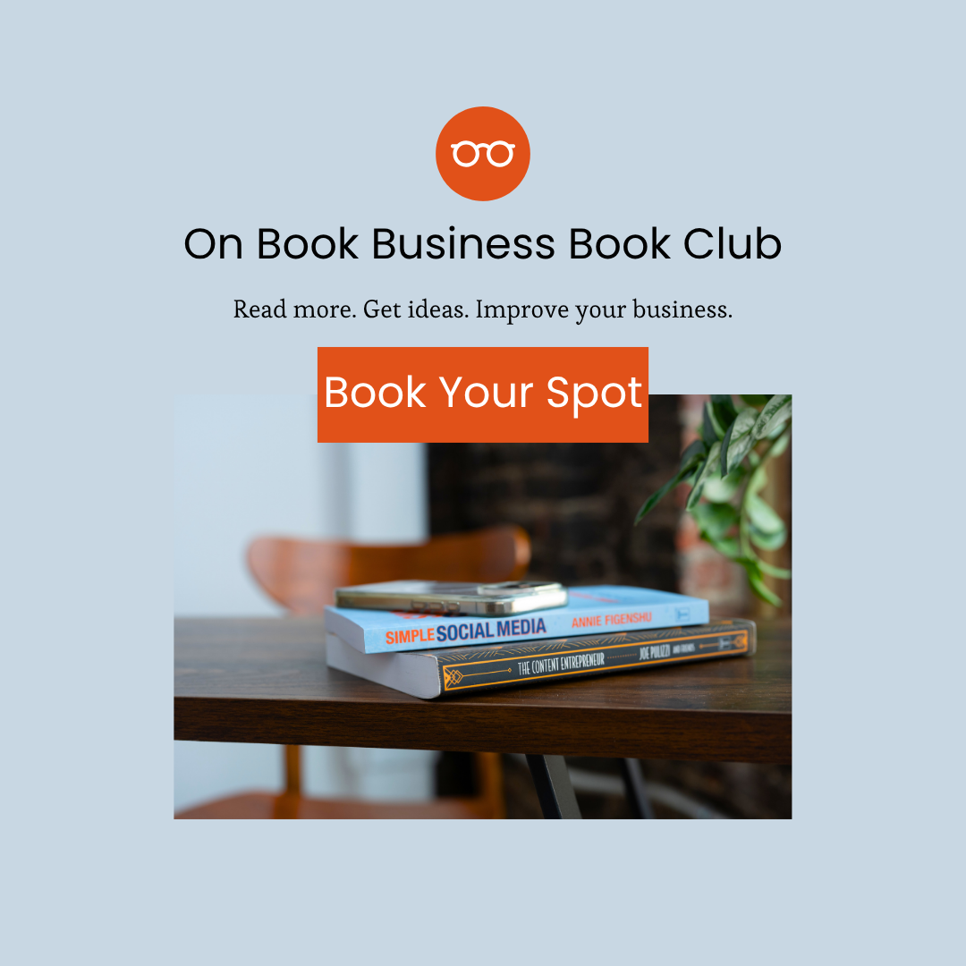 On Book Business Book Club (Oct 26)