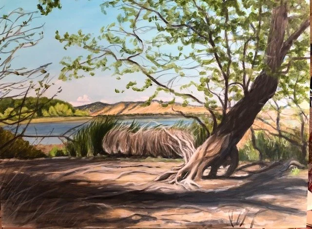 Oil painting by Claudia Hacker