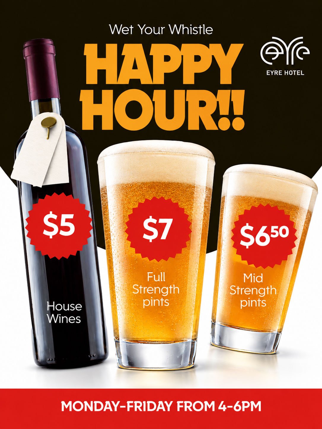 Happy Hour at the Eyre Hotel Whyalla