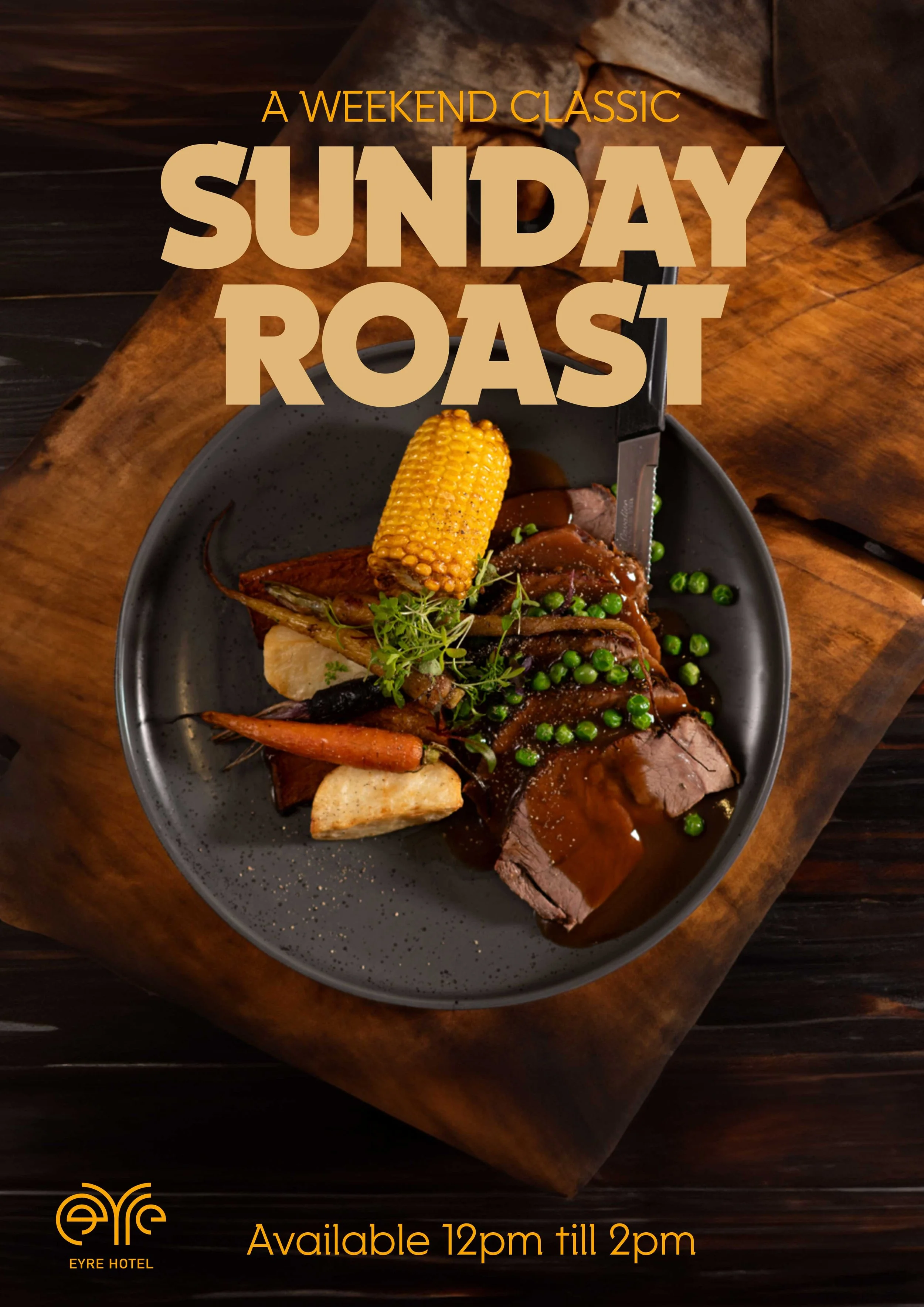 Sunday Roast at the Eyre Hotel Whyalla