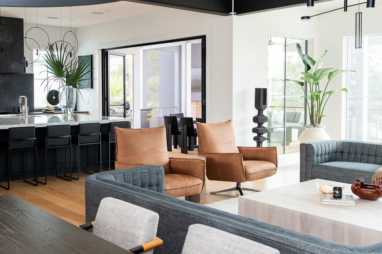 Modern Living in Kiawah River by METAL + PETAL in Charleston, South Carolina