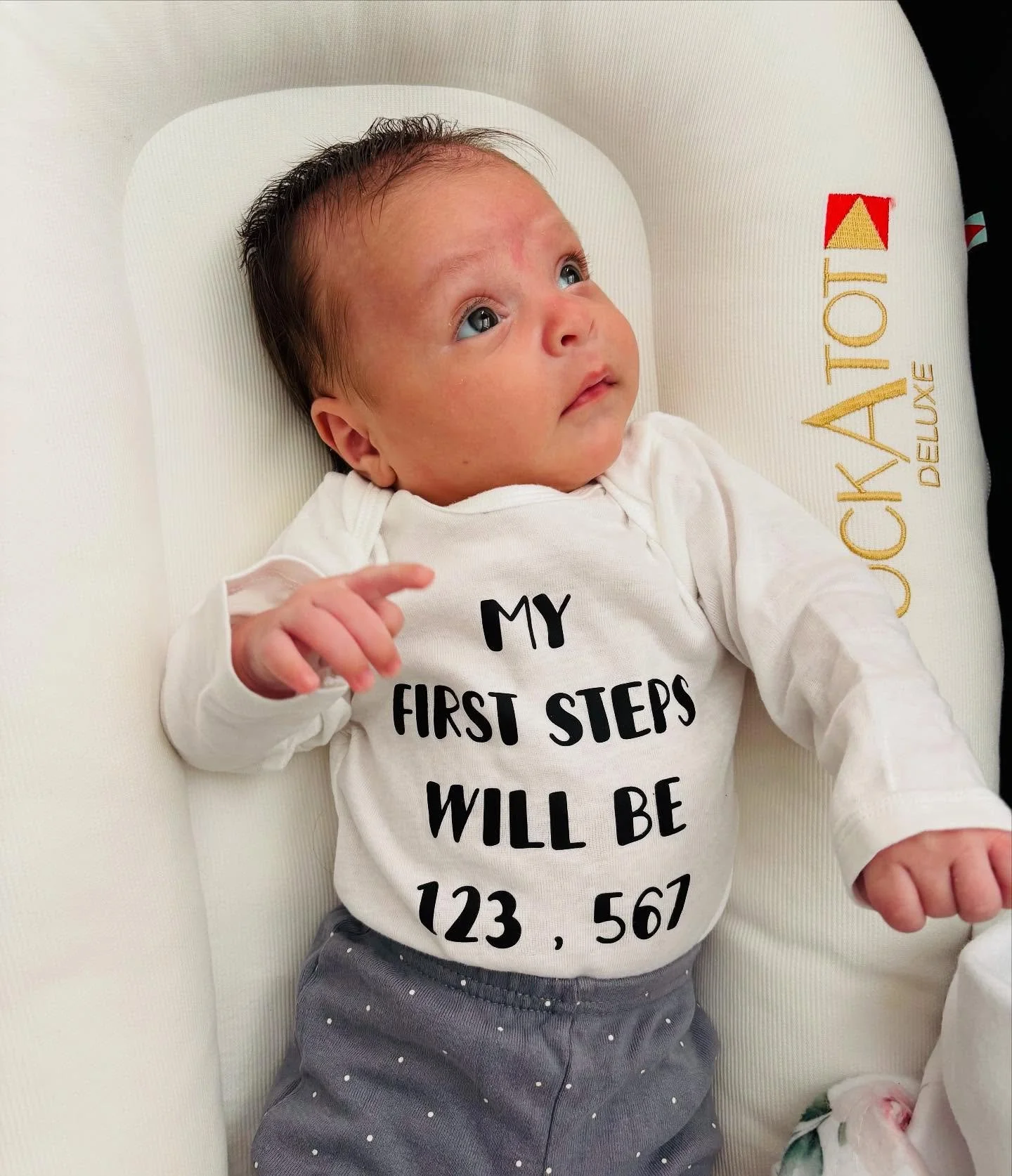 Introducing the newest member of the Fiesta Dance Family my precious granddaughter Julia💕🎀👶🏼🍬