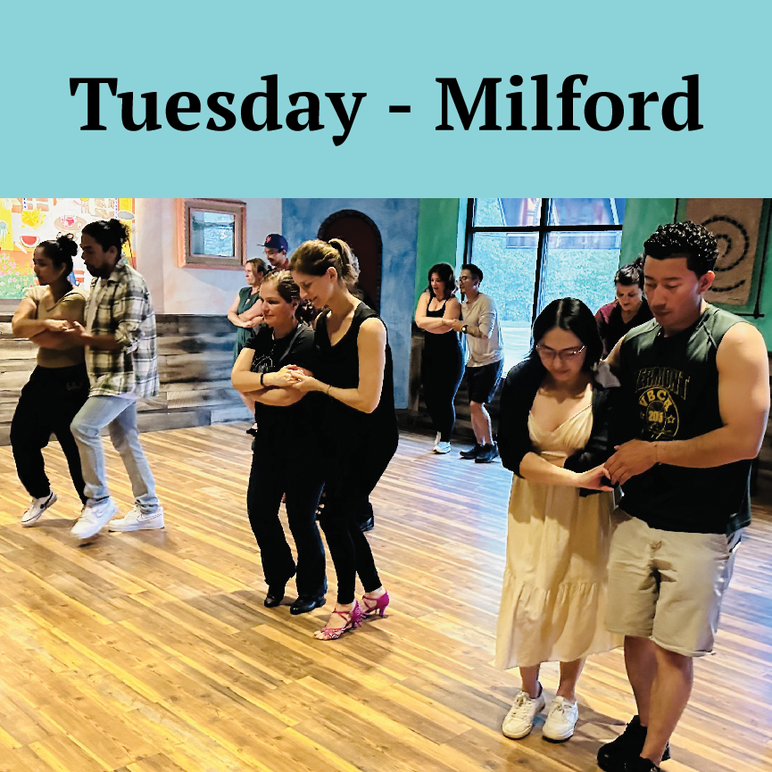 Tuesday - Intro to Salsa - no partner needed - 4 weeks