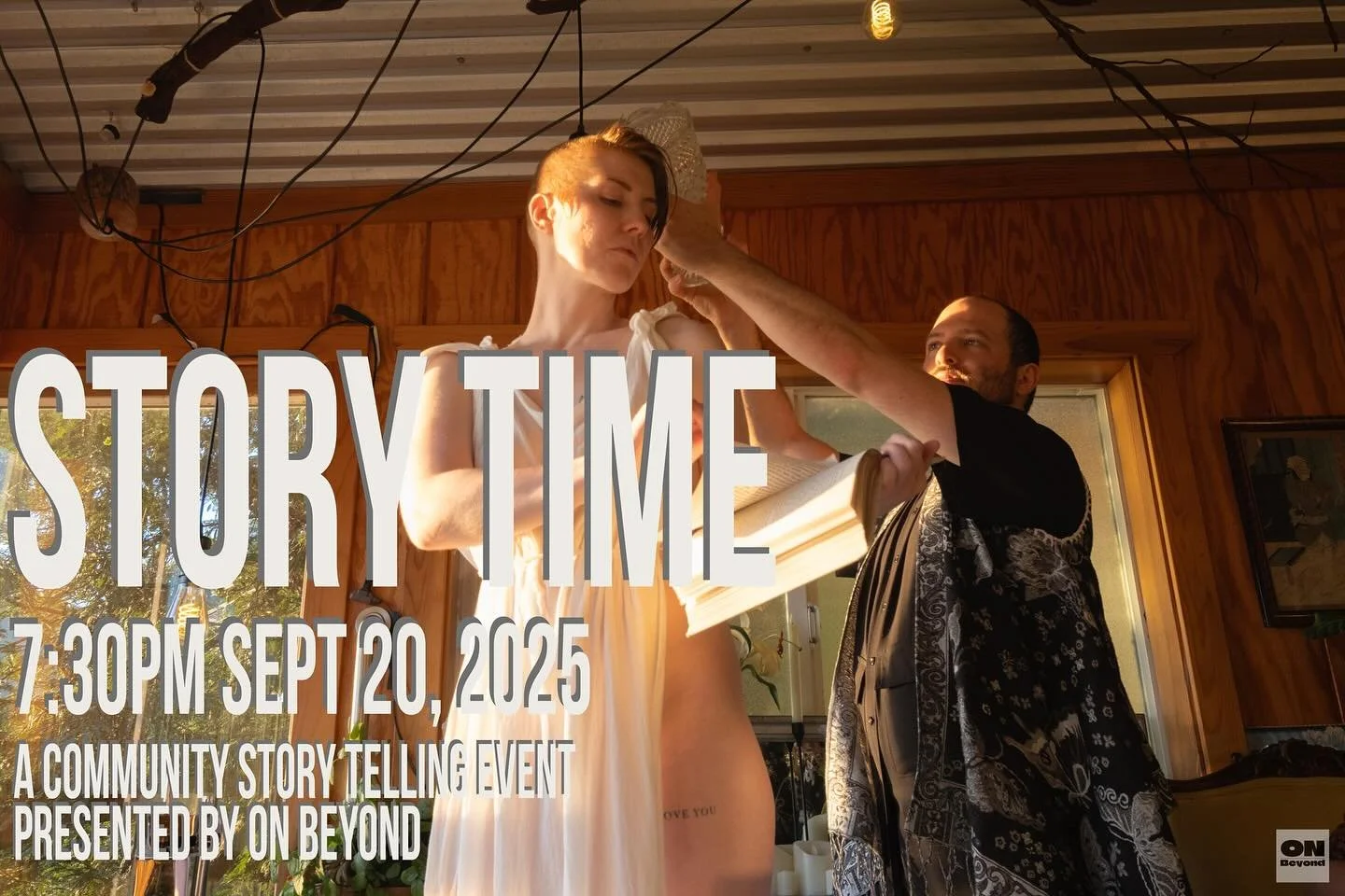 We&rsquo;ve got a show coming up on Saturday, and you should come 🧡

Story Time brings together people from all backgrounds and asks them to bring us a new myth, perhaps transformed from their own lives. Accompanied by live music (thank you @benjami