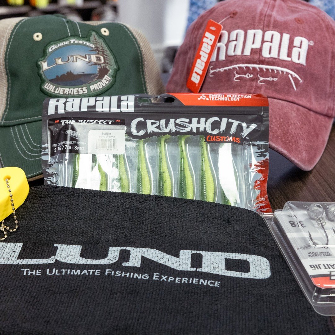 Congratulations to STEPHEN REOCH on winning this weeks Fish TV prize pack! Stephen will receive a RAPALA HAT, LUND HAT and TOWEL, MERCURY KEYCHAIN, CRUSH CITY BAITS and VMC JIGS! We post a winner each Monday and then check back later on to see this w