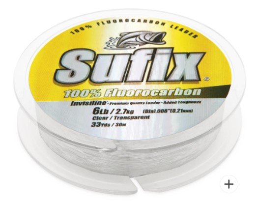 Sufix Fluorocarbon Invisiline Leader