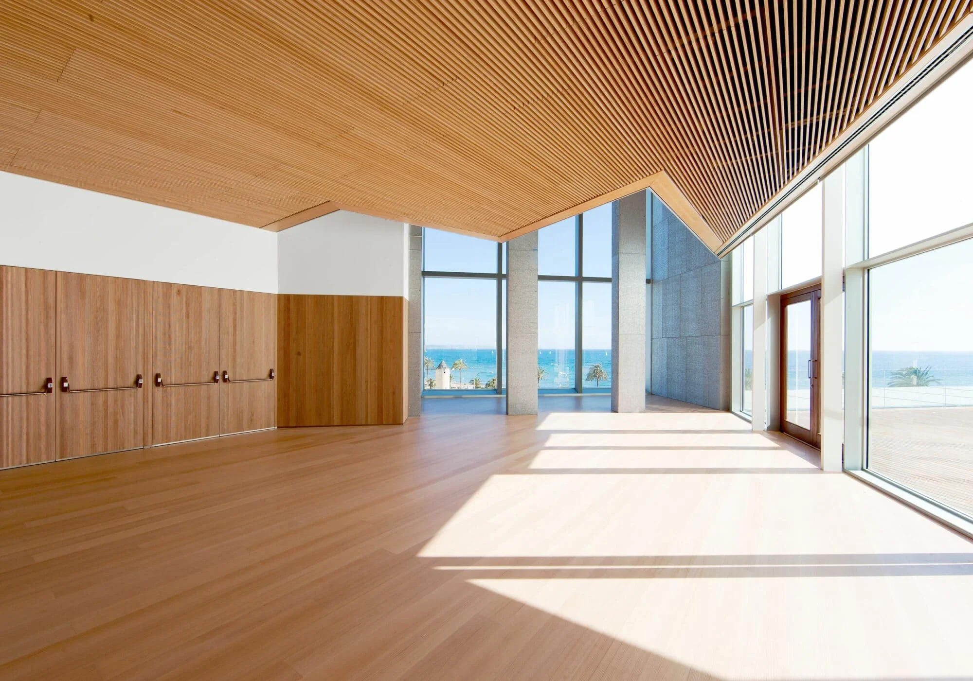 beach wood, beech finish, hotel wood floors, Spain wood hotel. FL Parklex Prodema Reps Florida