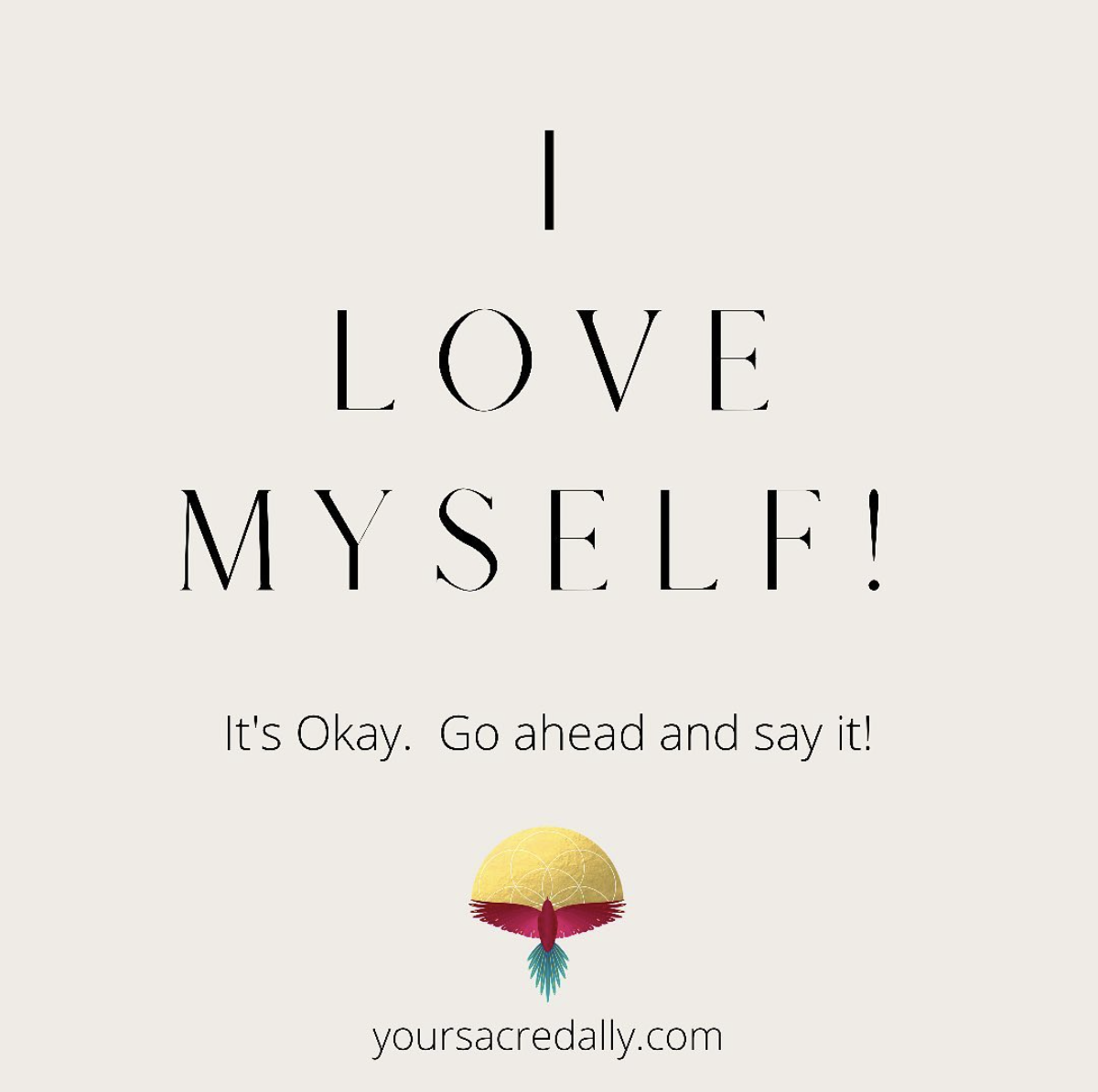 I Love Myself