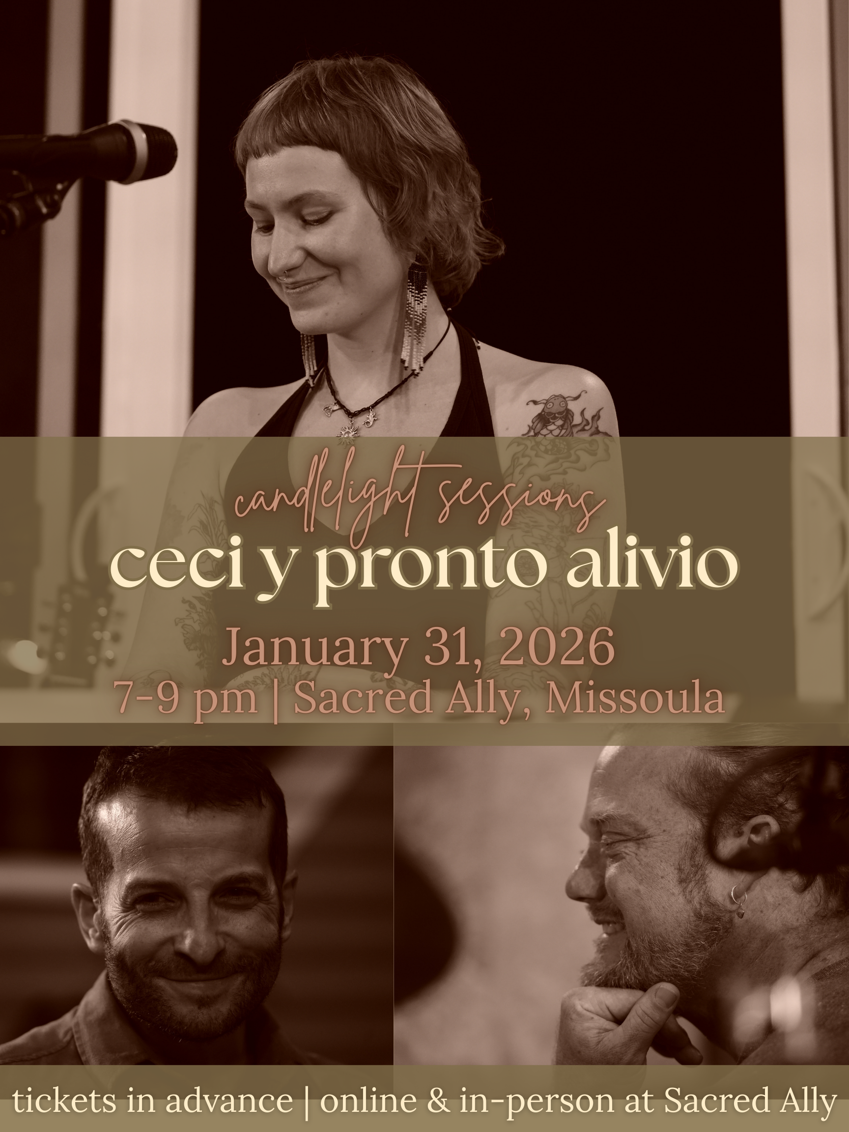 The Candle Light Sessions with Ceci y Pronto Alivio