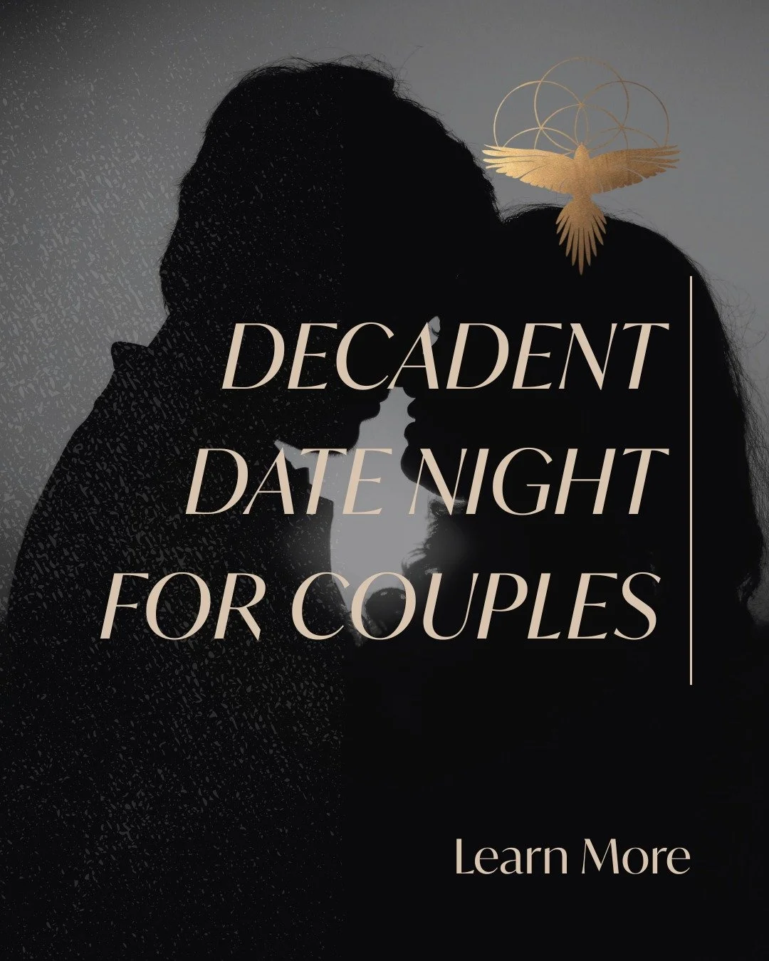 ❤️&zwj;🔥 The Valentine festivities continue with our Decadent Date Night for Couples on Feb. 14th 7pm ❤️&zwj;🔥 

During the event, you can expect to be led in a series of guided exercises that will help you rediscover each other in new and profound