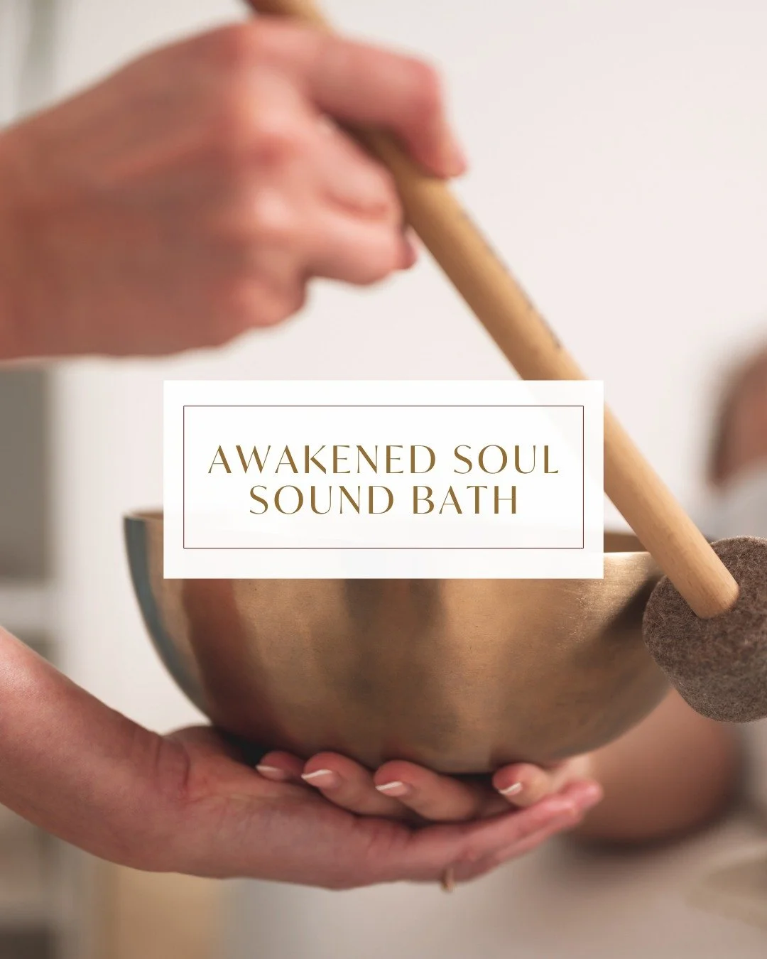 TUESDAY 3/31 7PM

The Awakened Soul Sound Bath, created by Soul Sister Magic, offers a space for deep relaxation, gentle healing, and a return to inner stillness. Through immersive sound, you&rsquo;re invited into a meditative journey that supports y