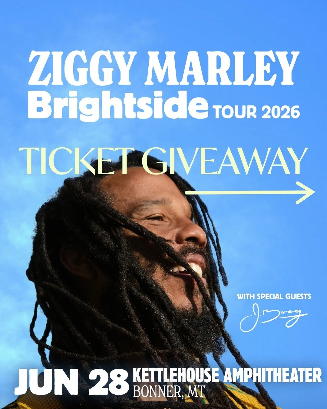 That's right! We're giving away FOUR tickets to Ziggy Marley! 

Here's how to enter:

✨ Attend any Embodied Movement class between June 1&ndash;22
✨ Each class attended = 1 entry
✨ The more classes you take, the more chances you have to win

Whether 
