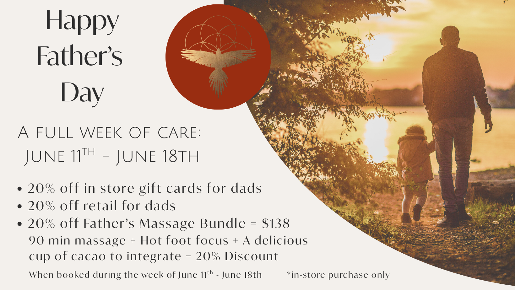 Father’s Day Specials at Sacred Ally
