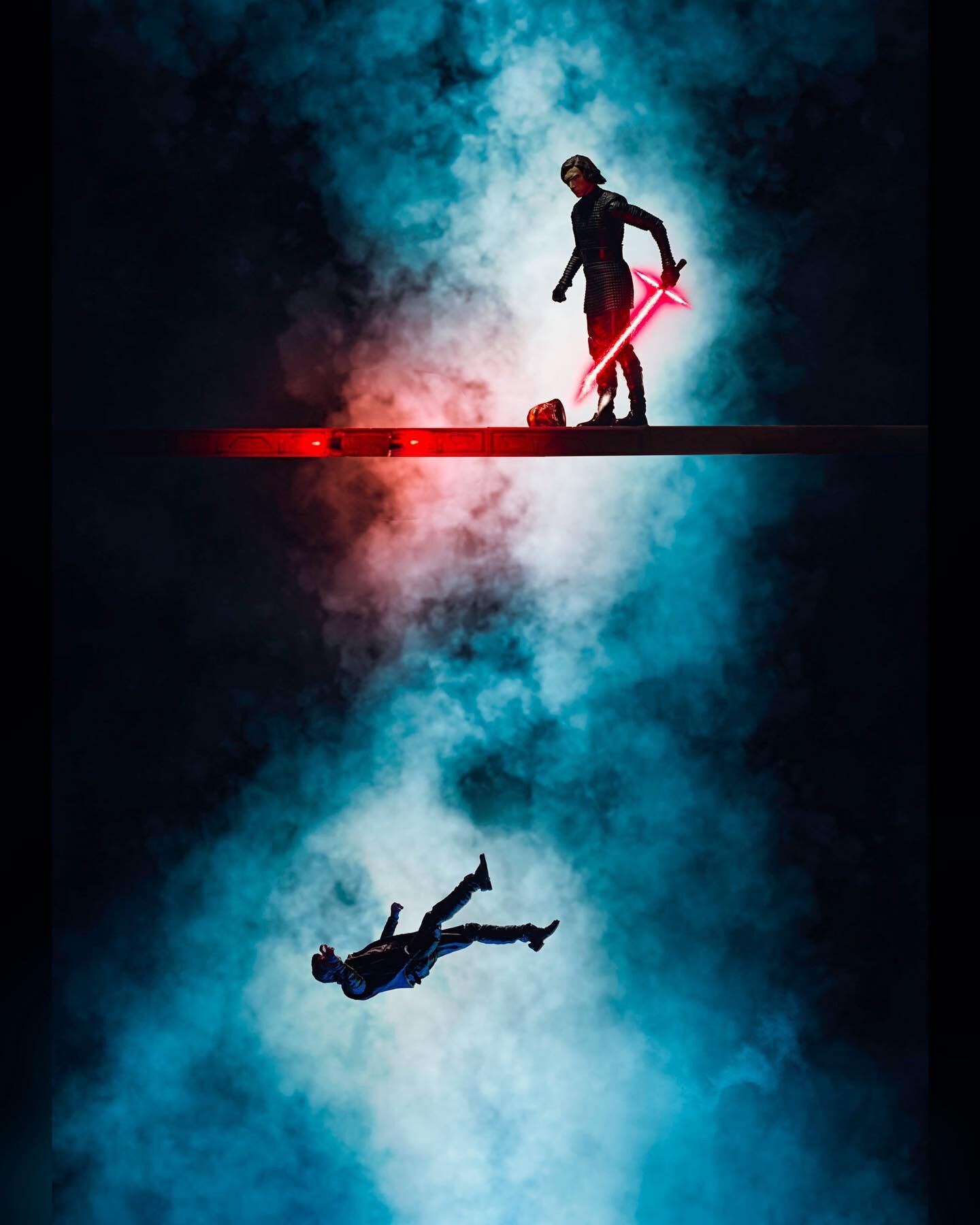 &ldquo;Death of a Scoundrel&rdquo;
I wanted to shoot a silhouette and I thought this scene from TFA could make for an interesting composition. It came out more vivid than my original vision but I think its pretty eye-catching. I created the platform 
