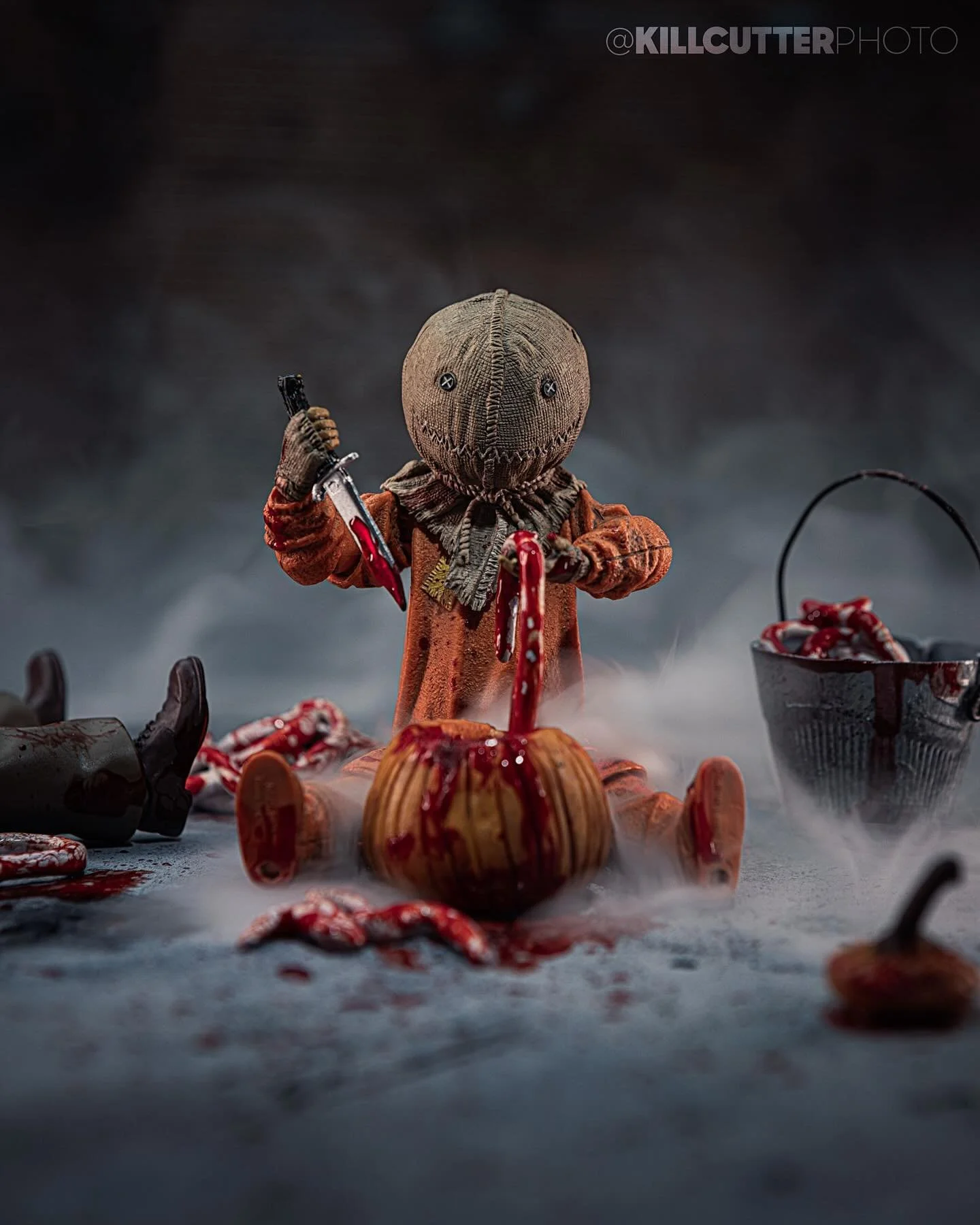 &ldquo;Pumpkin Guts&rdquo;
Any Trick &lsquo;R Treat fans out there? Which story from this cult anthology film is your favorite?  Let me know in the comments below! 

The concept behind this shot is pretty much summed up in the title of this piece. I&