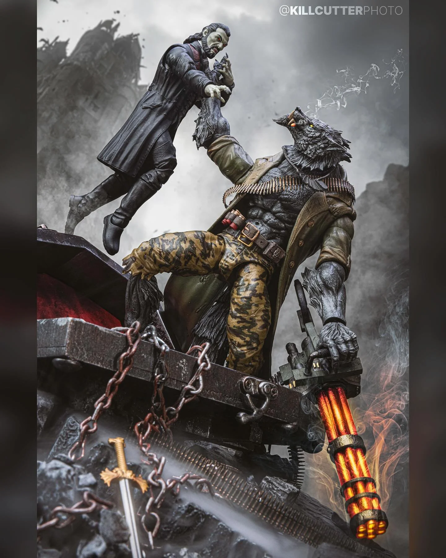 &ldquo;The Salve of the Beast&rdquo;
I couldn&rsquo;t be more excited to share my latest shot with you featuring these amazing Operation: Monster Force figures from @bigbadtoystore and @freshmonkeyfiction.

I may be biased, but these are my new favor