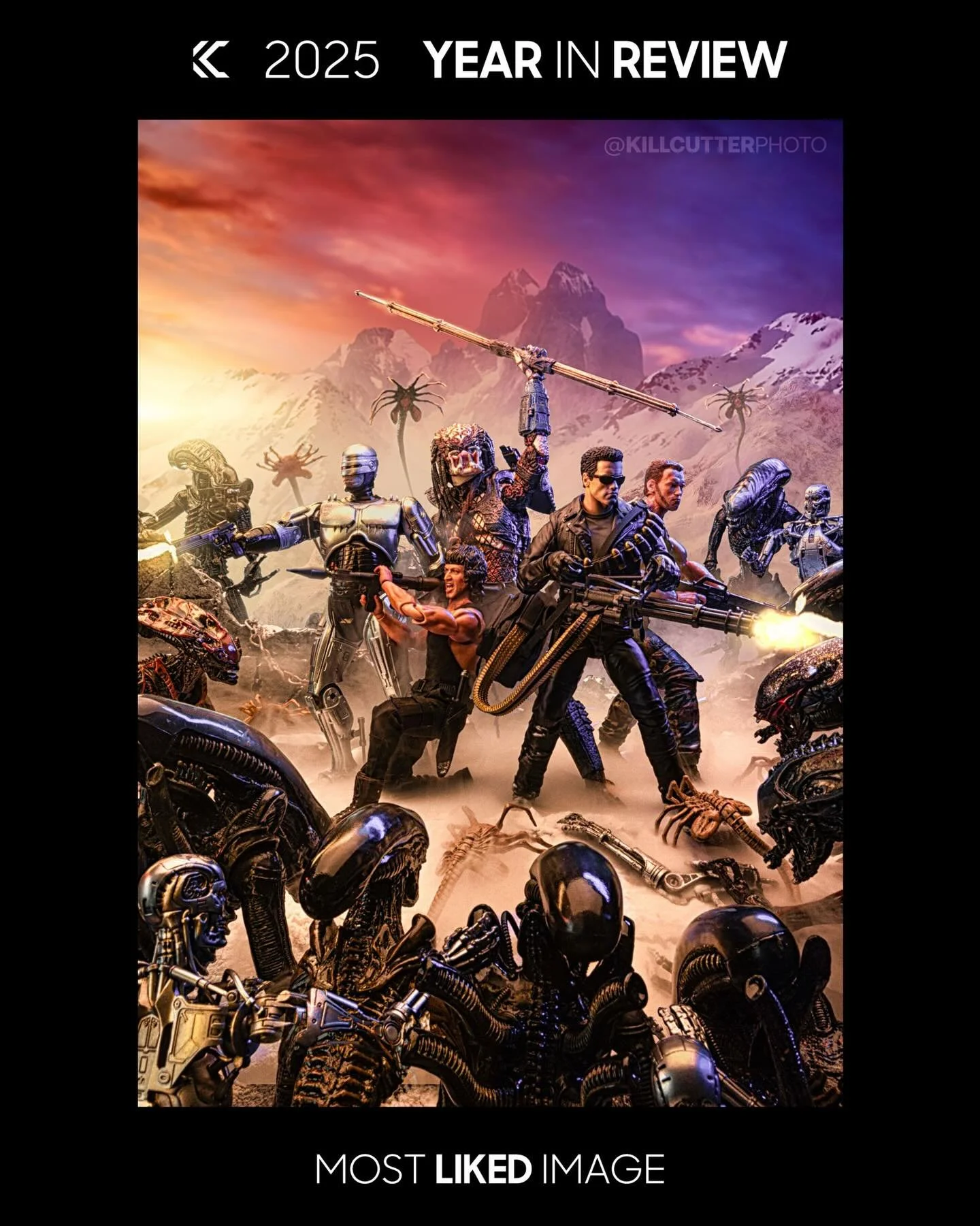 Here&rsquo;s my #2025toyphotoyir. Shoutout to @mind.of.a.different.kind for putting this together each year!

MOST LIKED IMAGE &ndash; Big action, nostalgic characters, cinematic lighting &mdash; this one checks all the boxes and it&rsquo;s one of my