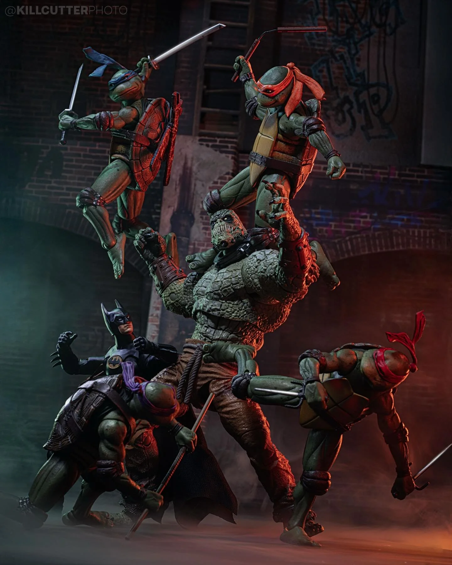 Batman works alone &ndash; except when four pizza-powered ninjas hijack the mission. Does the Dark Knight need the help or is he better off working alone? Let me know what you think in the comments below! 

&ldquo;When Vigilantes Collide&rdquo;
This 