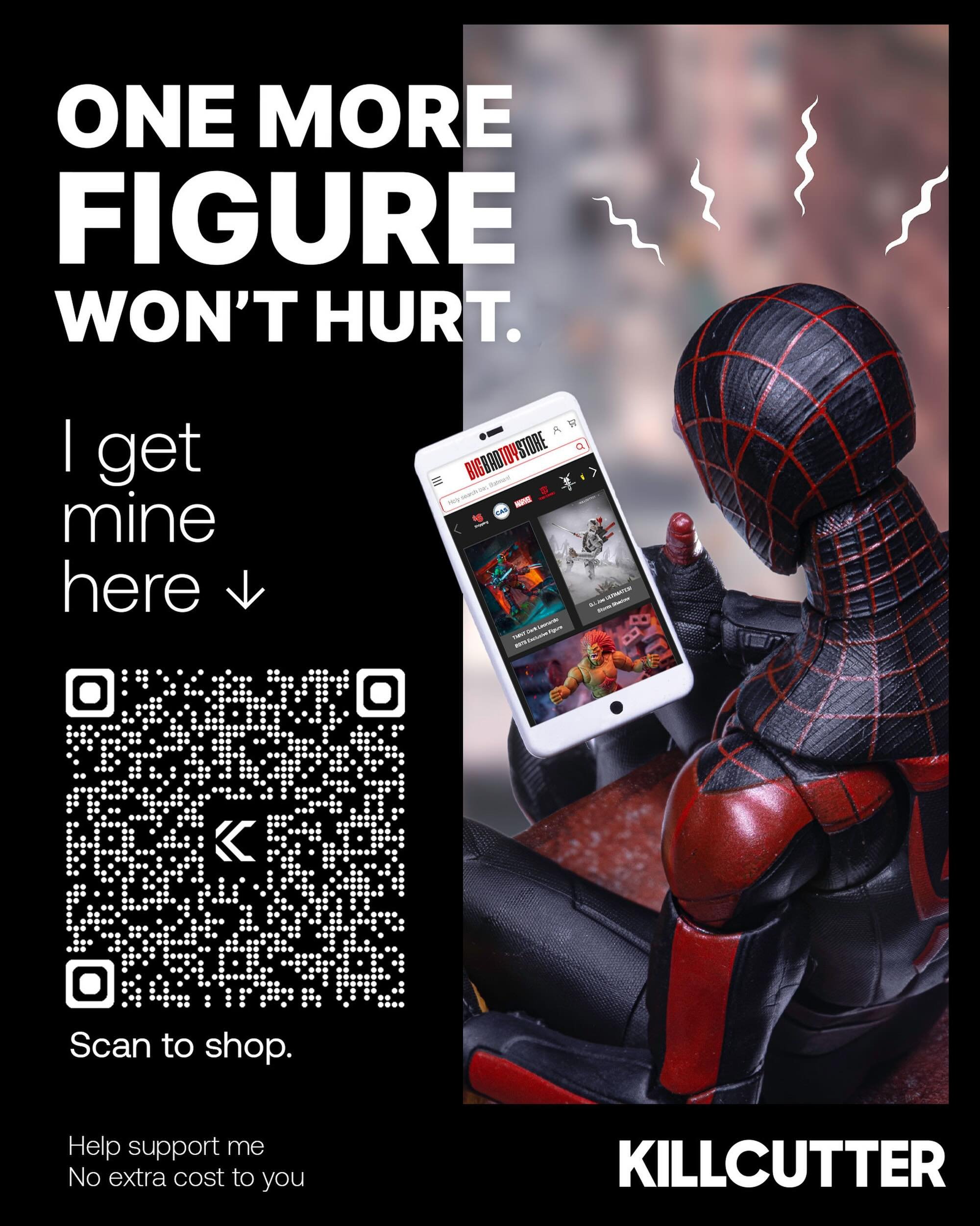 ONE MORE FIGURE won&rsquo;t hurt&hellip; right?

This is basically how every late-night preorder starts. 😅

If you want to add something new to your shelf, diorama, or photo setup, you can scan my BigBadToyStore QR code right from the link in my bio