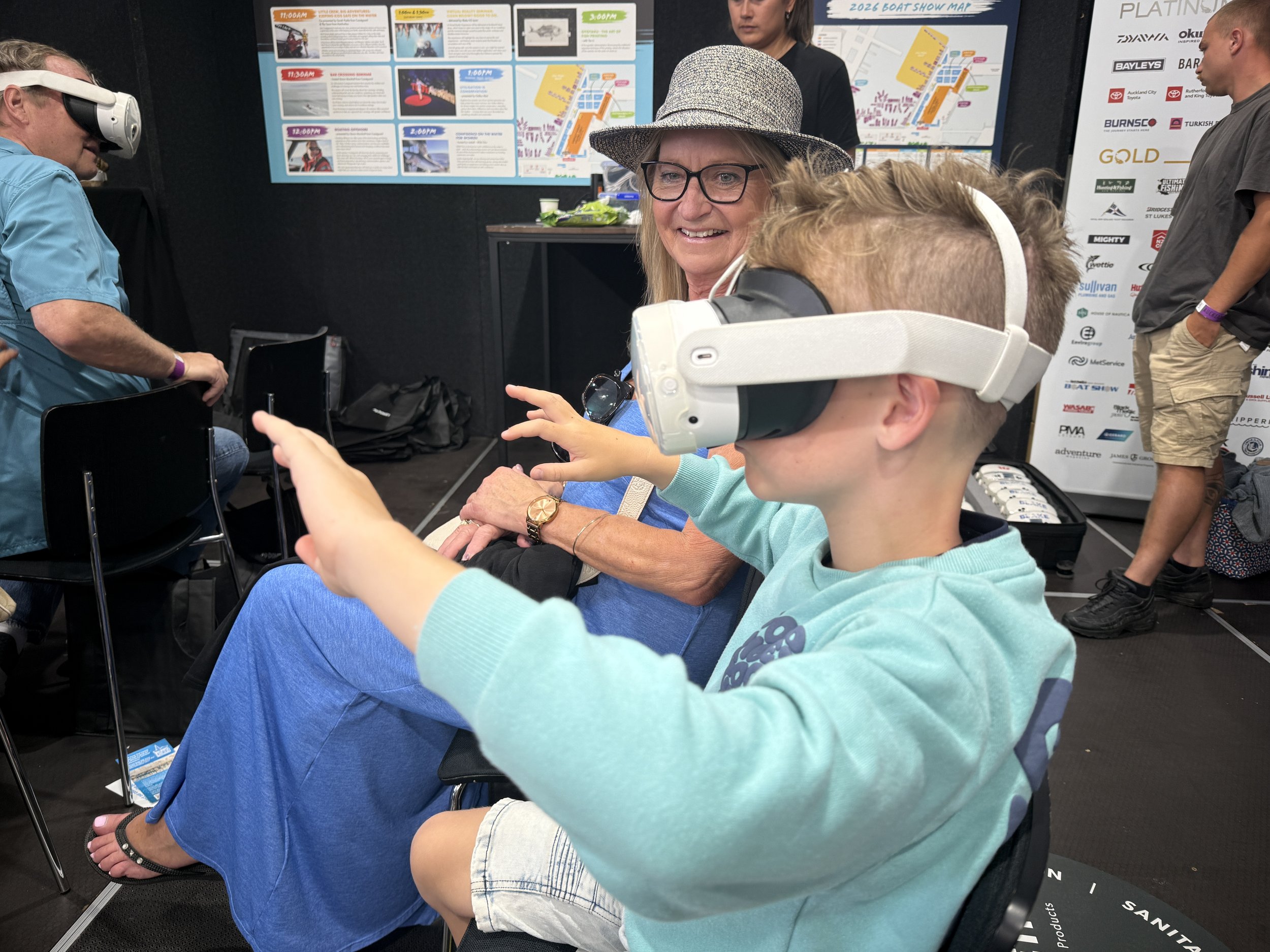 VR a hit at boat shows 