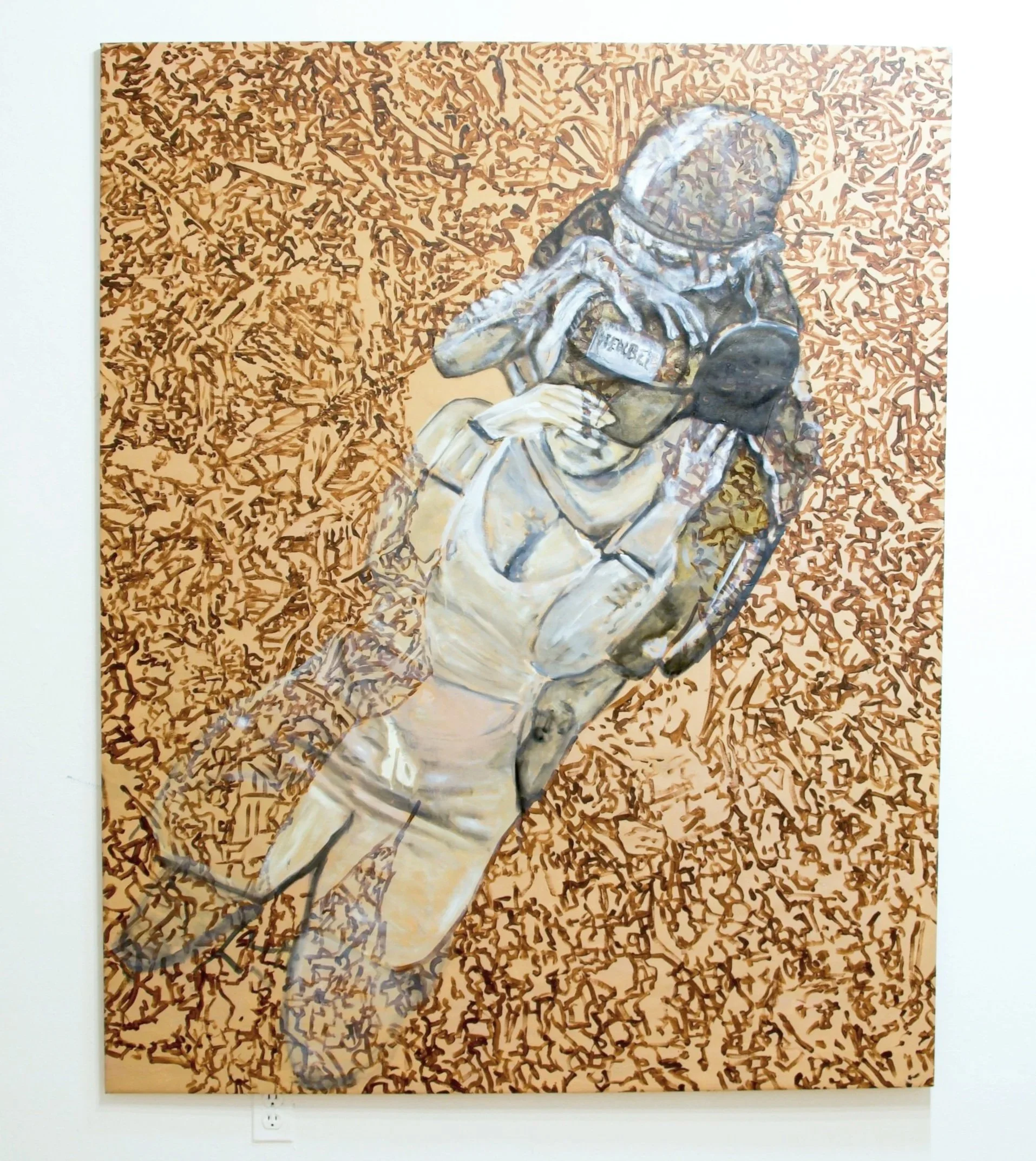 Affectionate Asphyxiation,2022, Oil, Canvas 62x50"