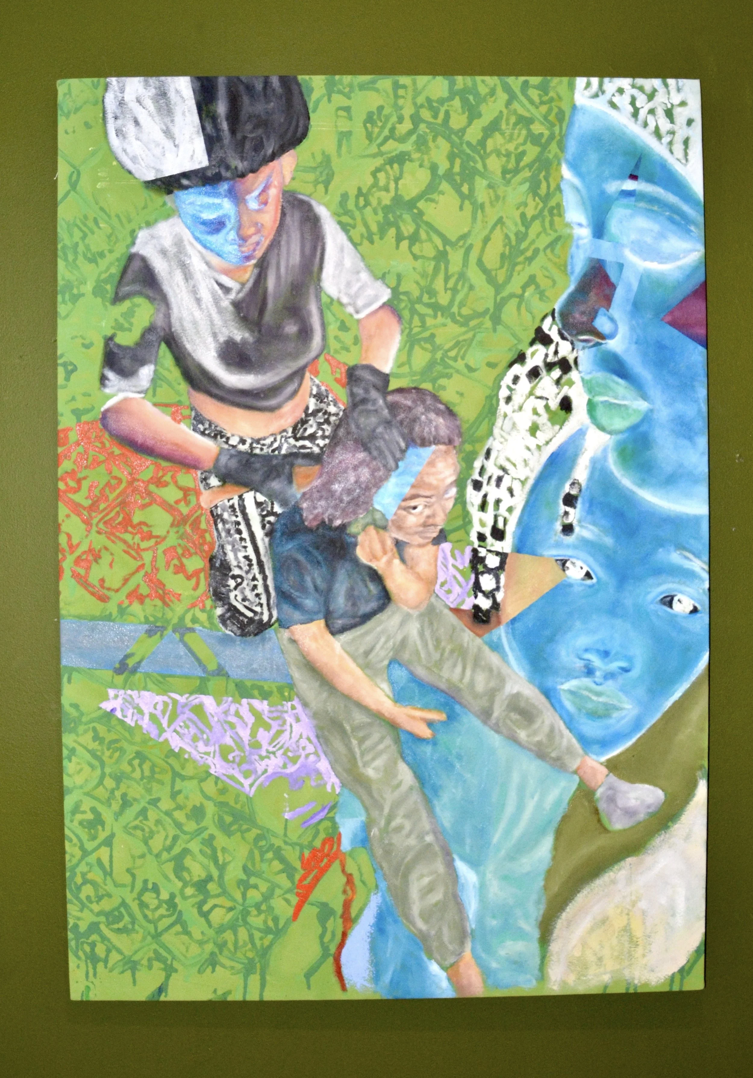 Braids, 2025, Oil on Canvas, 48 x 32 in.JPG