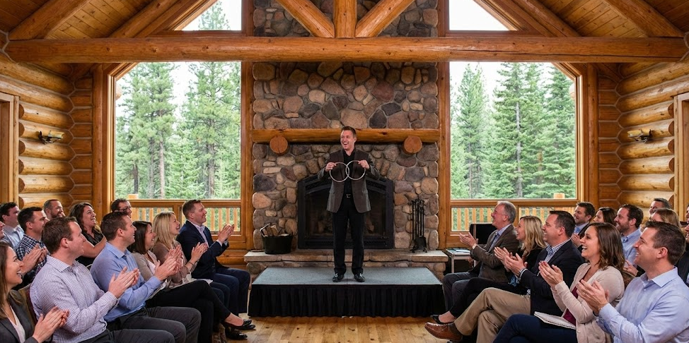 corporate magician in bend or