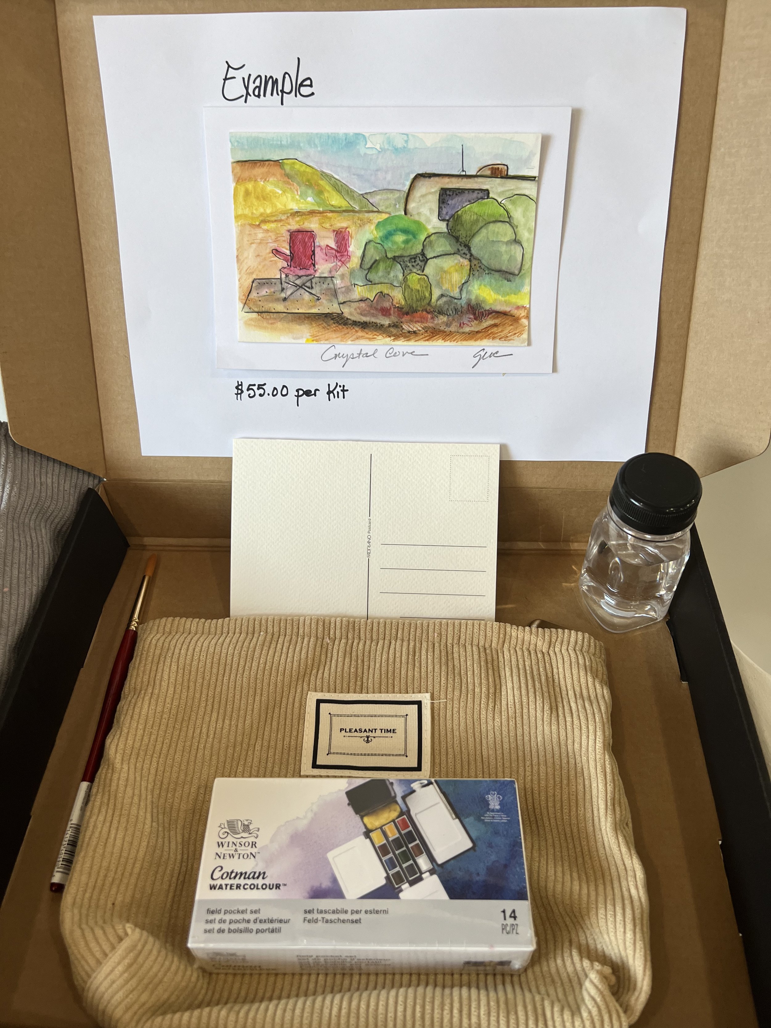 Travel Watercolor Kit