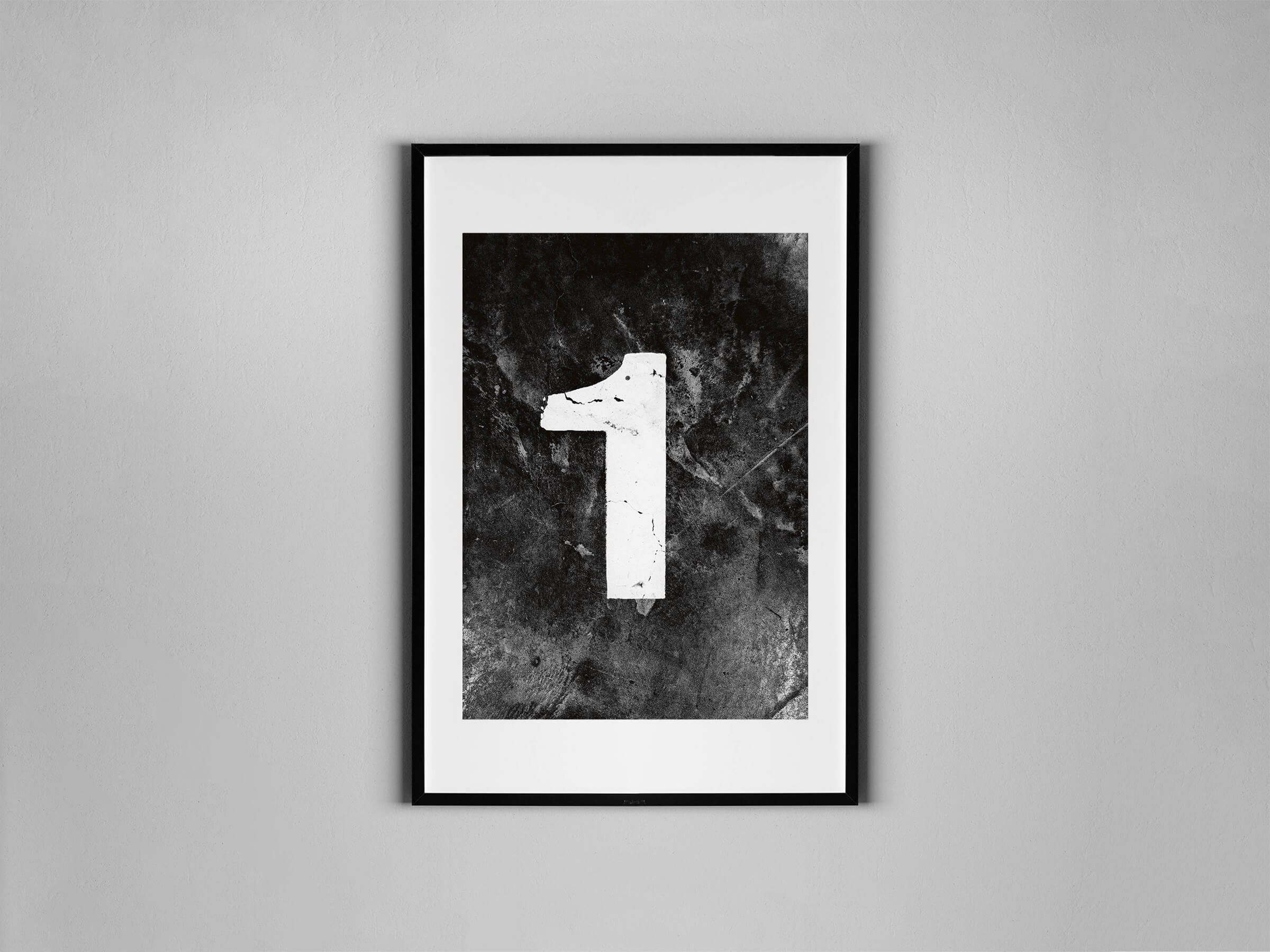 One