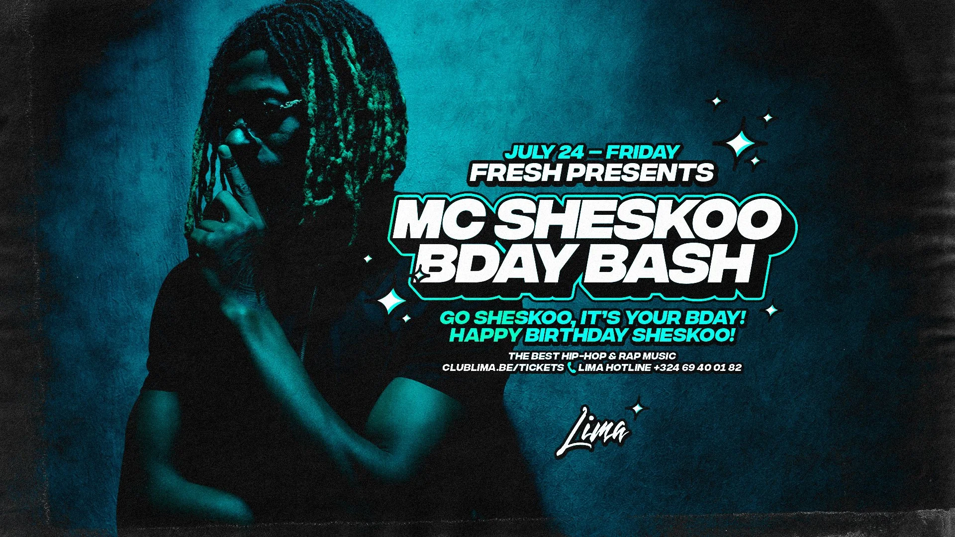FRESH FRIDAYS :: MC SHESKOO's BDAY BASH