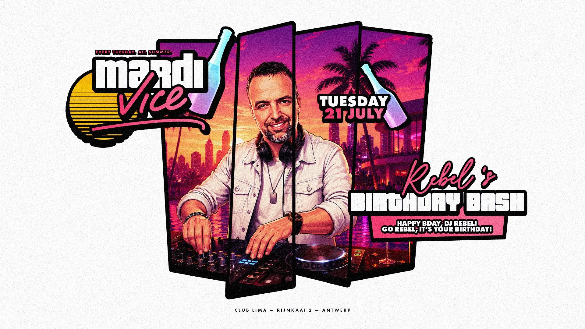 21/07 :: MARDI :: DJ REBEL'S BDAY BASH