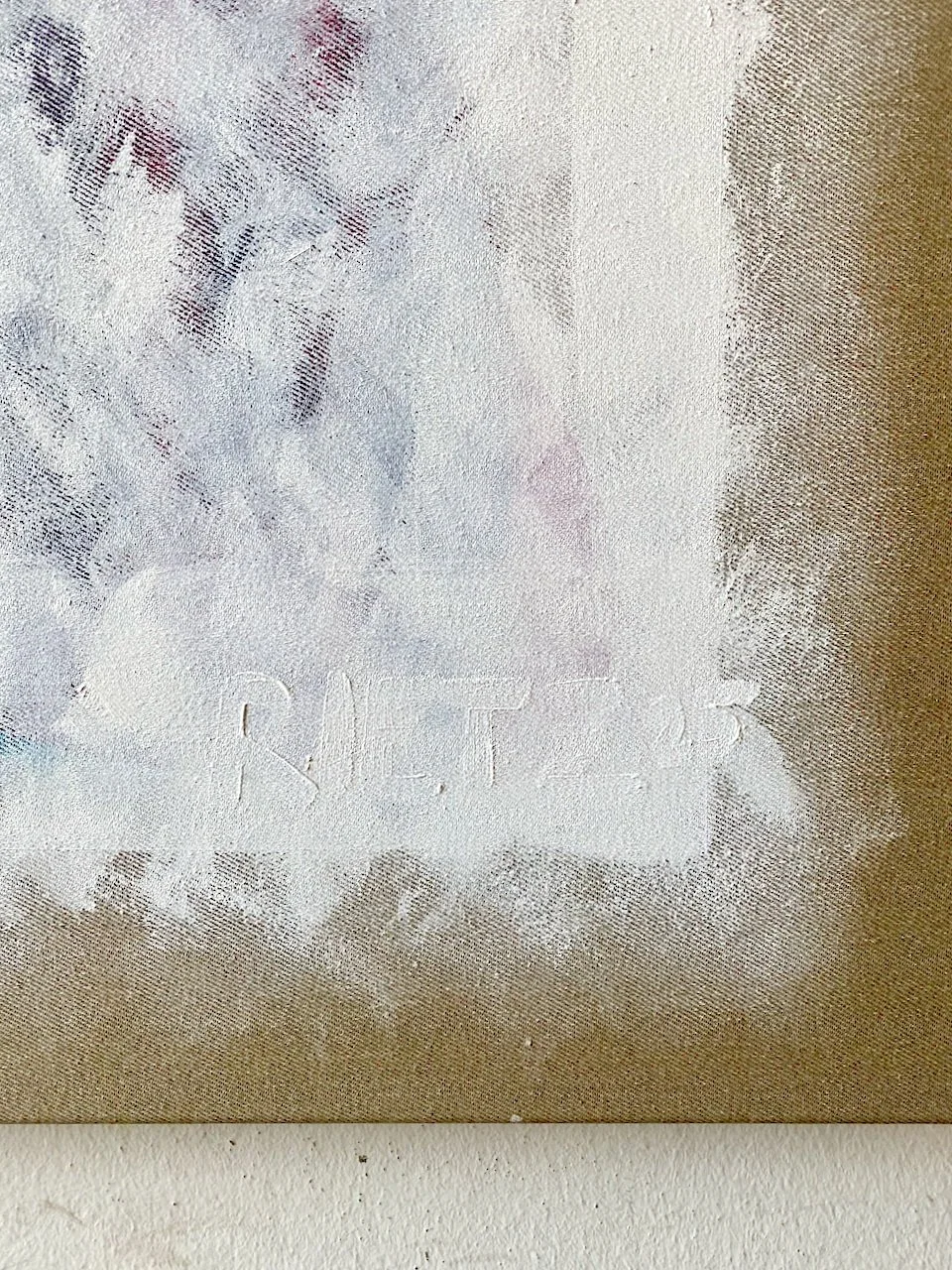 100225, 2025, 195 × 195 cm, acrylic on canvas