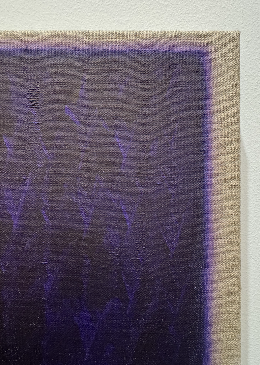 010626, 2026, 40 x 40 cm, oil on unprimed linen