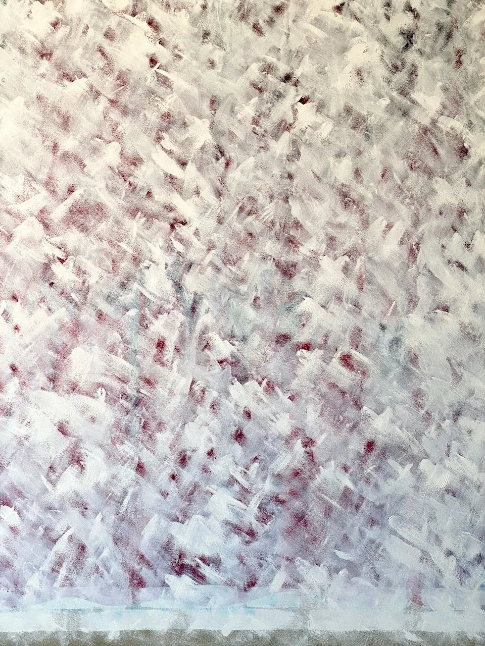 100225, 2025, 195 × 195 cm, acrylic on canvas