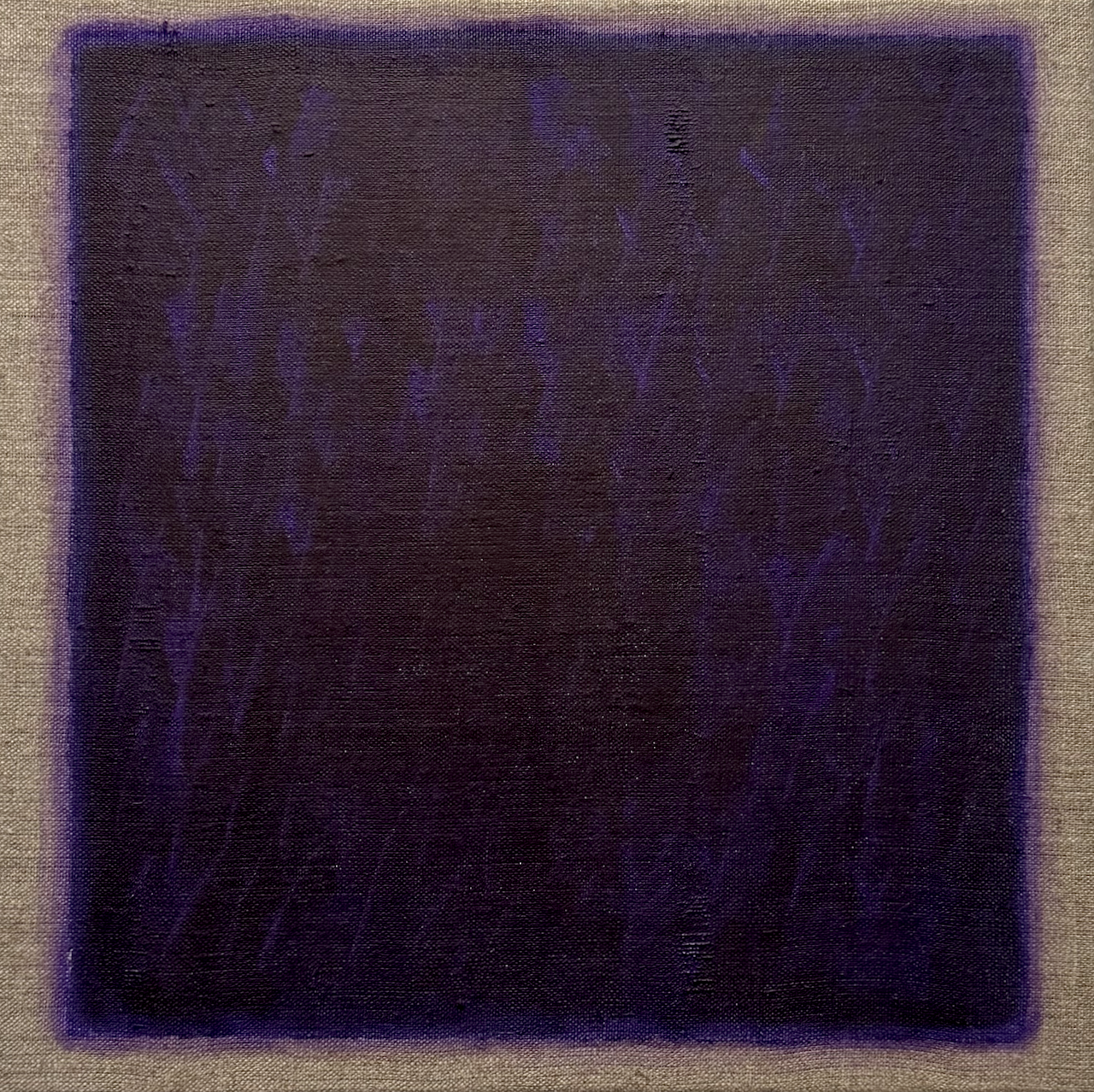 010626, 2026, 40 x 40 cm, oil on unprimed linen