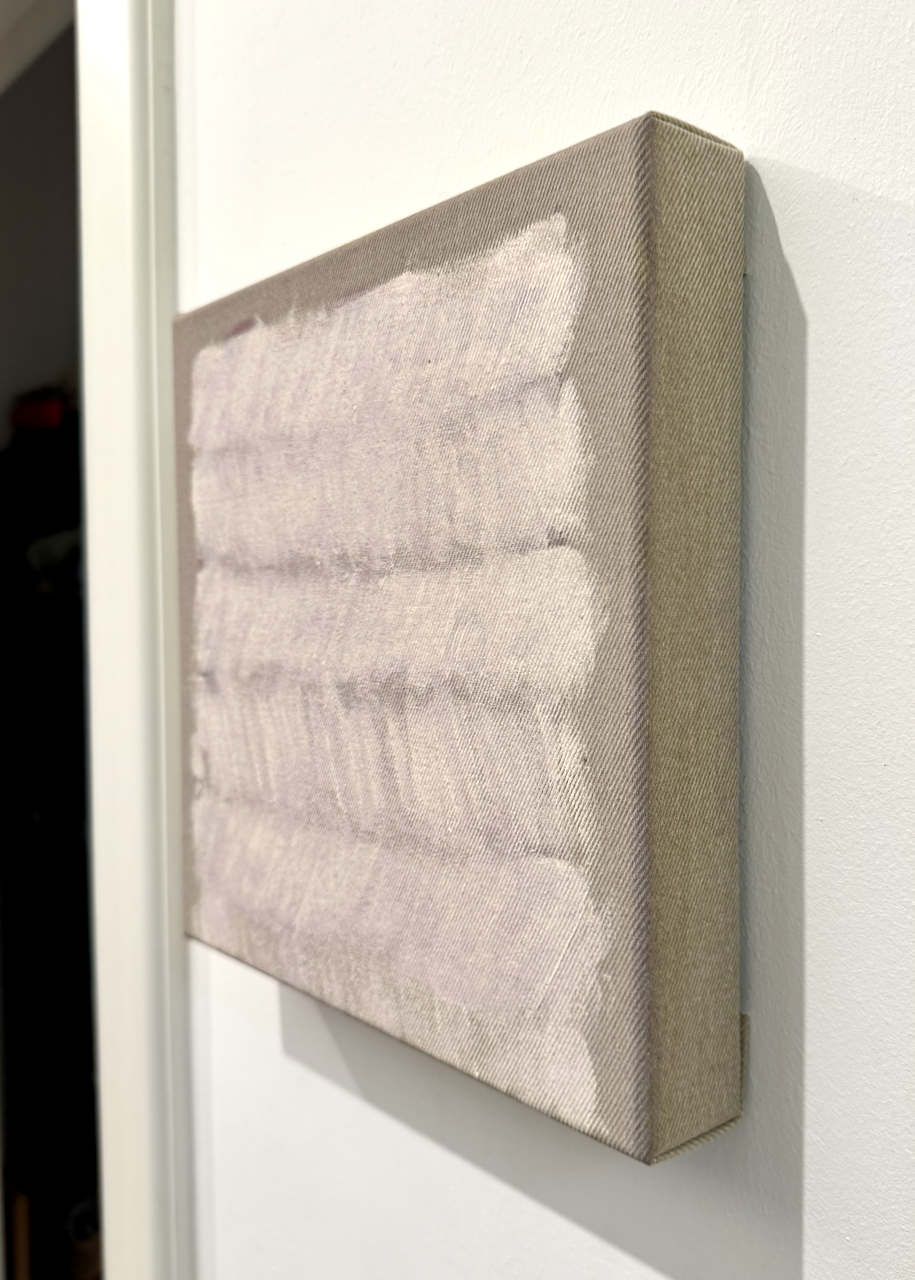 280125, 2025, 30 x 30 cm each, oil and acrylic on canvas