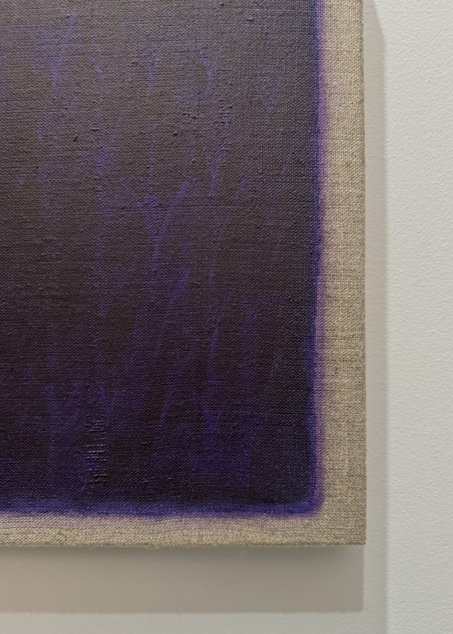010626, 2026, 40 x 40 cm, oil on unprimed linen