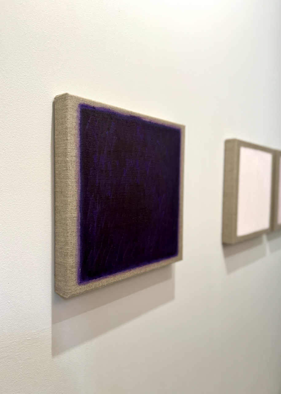 010626, 2026, 40 x 40 cm, oil on unprimed linen