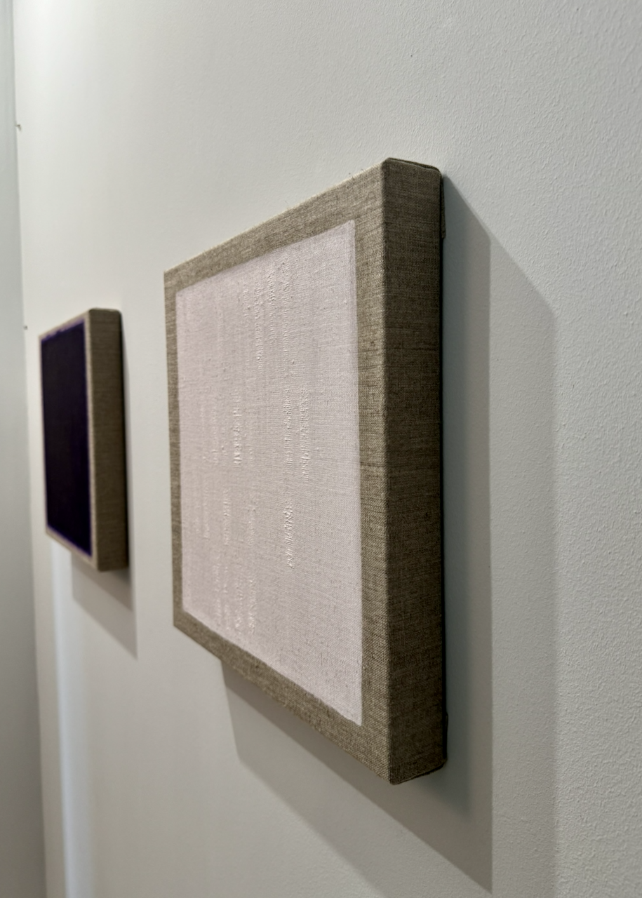 020626, 2026, 40 x 40 cm, oil on unprimed linen