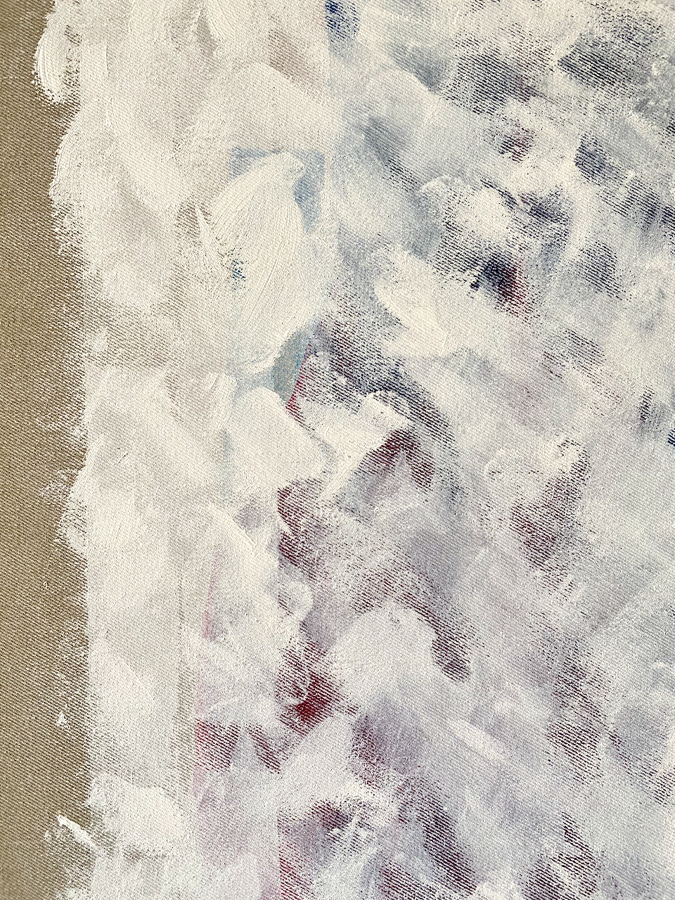100225, 2025, 195 × 195 cm, acrylic on canvas